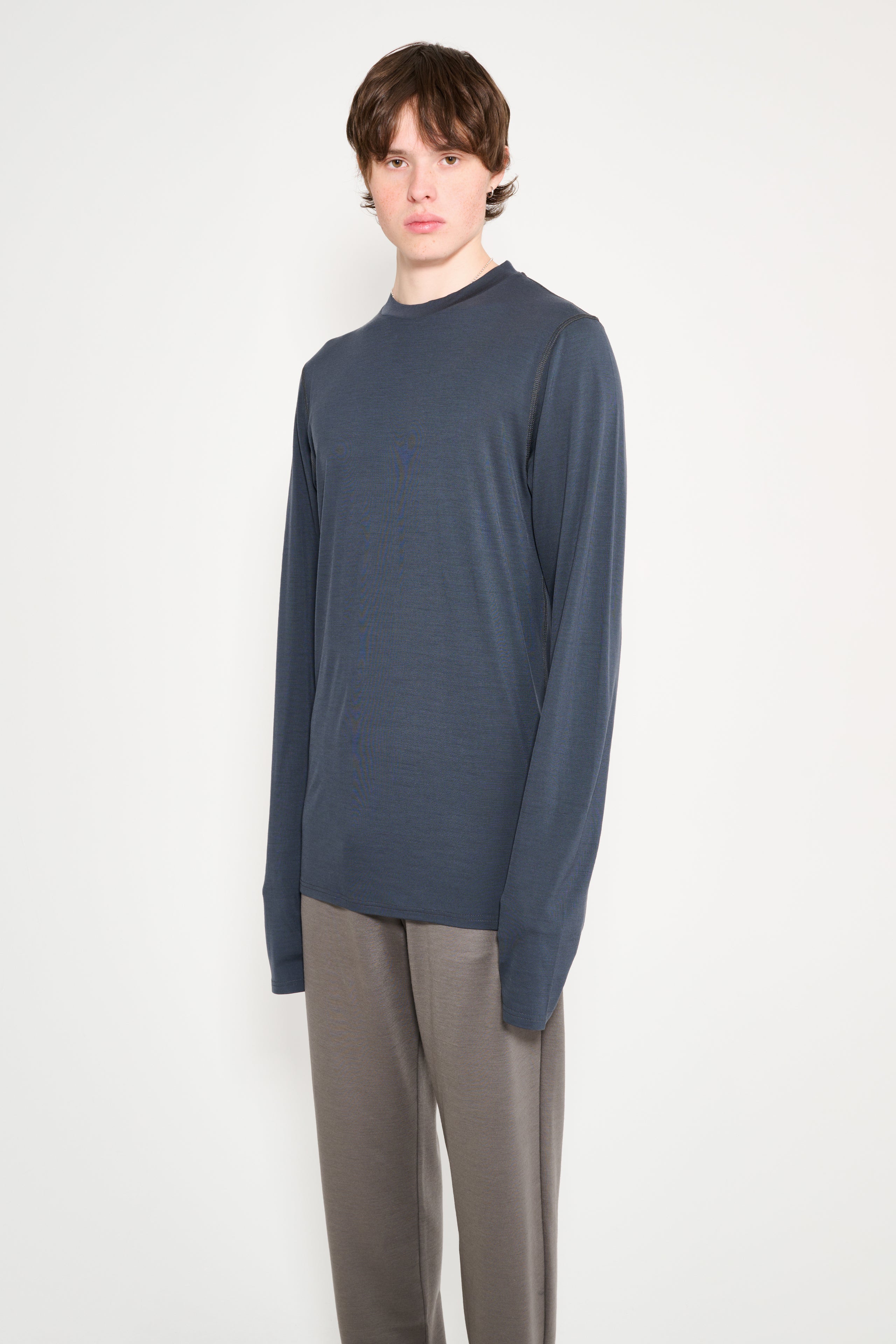 Rier Polar Jersey Roundneck Plombe