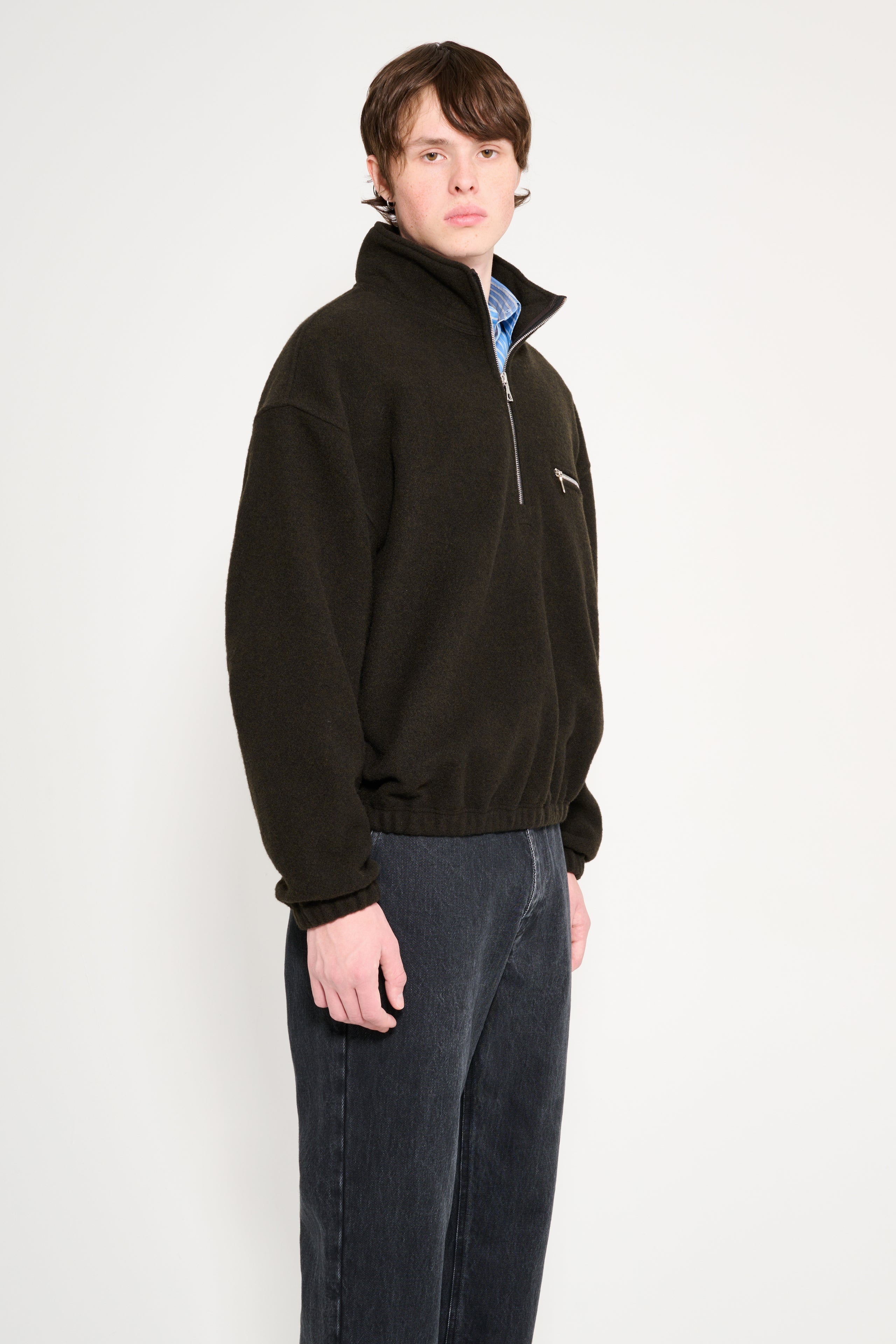 Rier Polar Fleece Tourbe