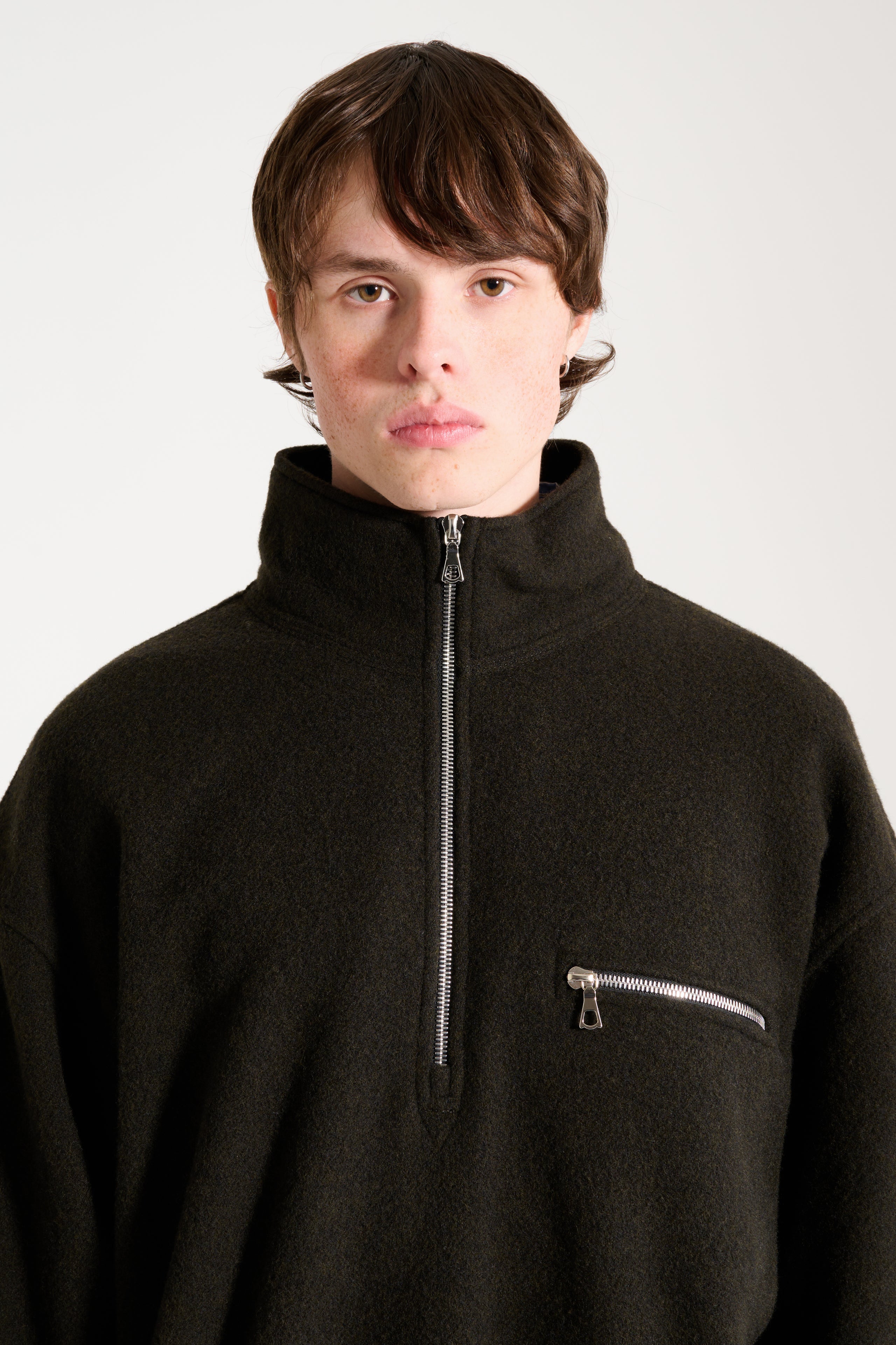 Rier Polar Fleece Tourbe