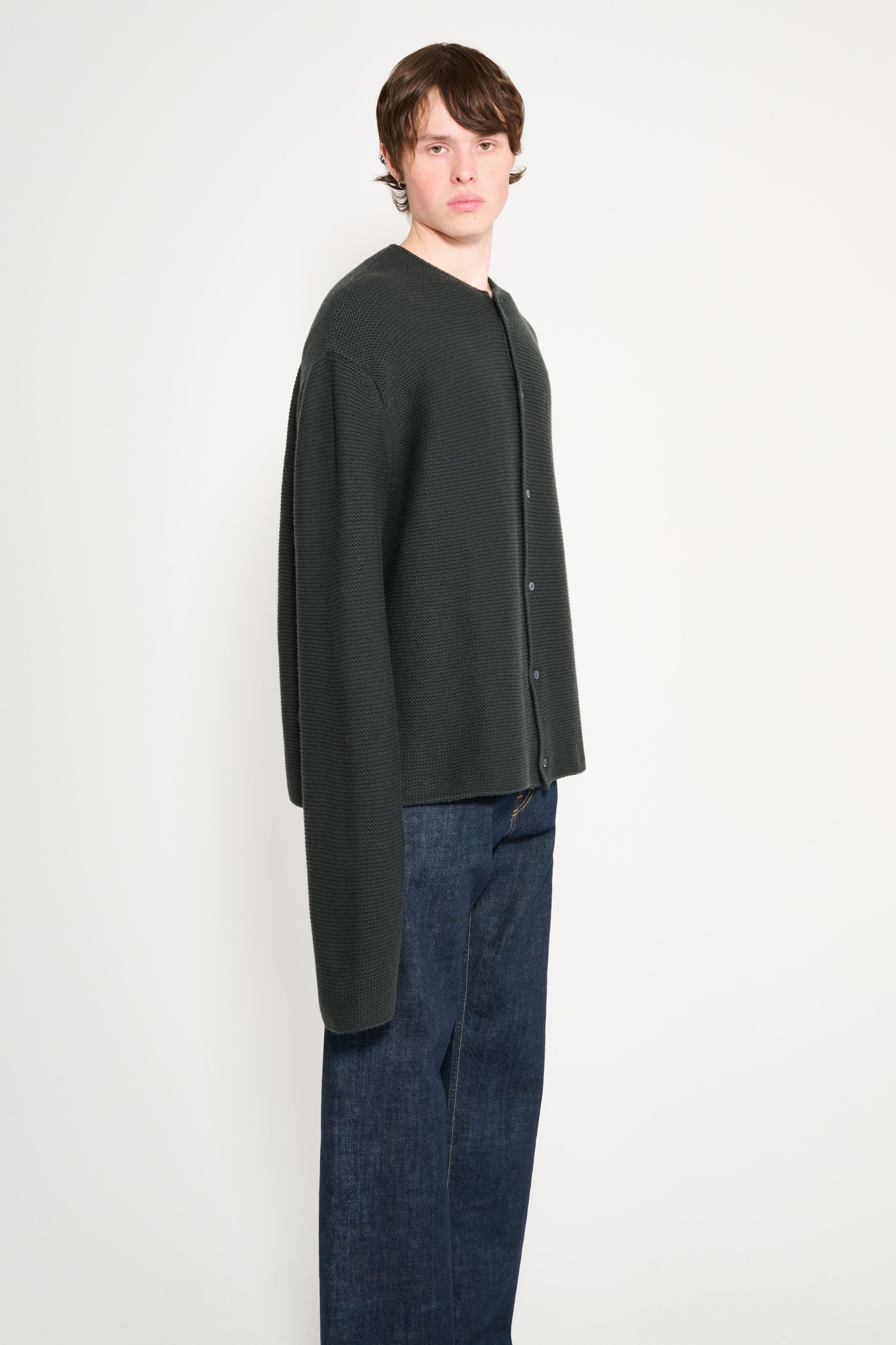 Rier Cardigan Oversized Plombe