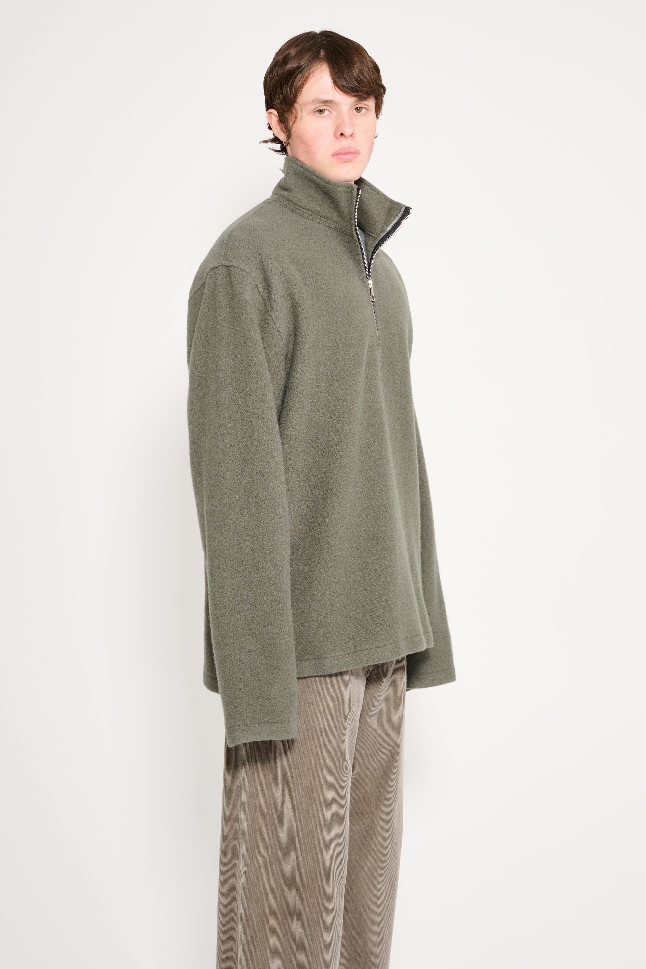 Rier Fleece Polo Camoscio