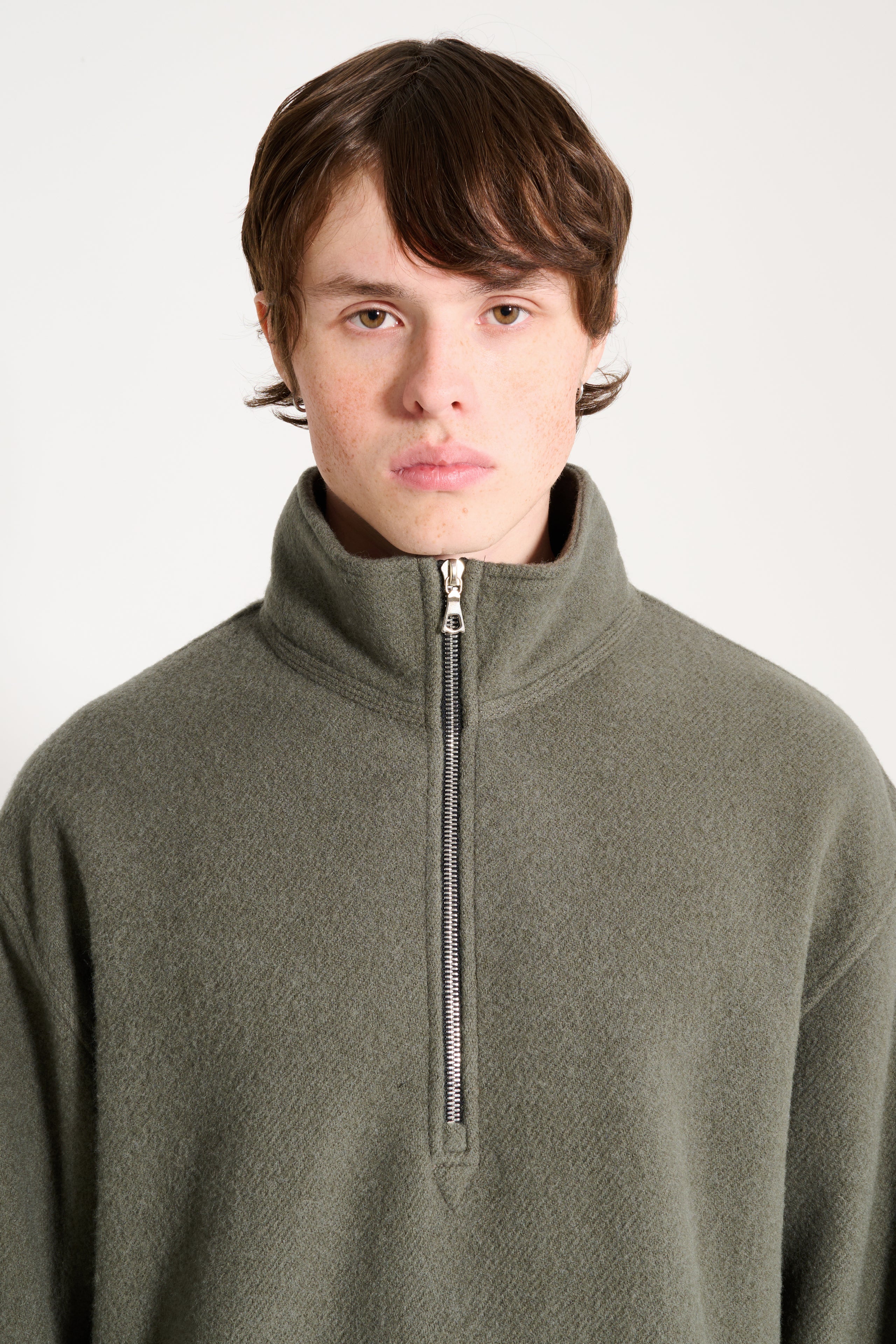 Rier Fleece Polo Camoscio