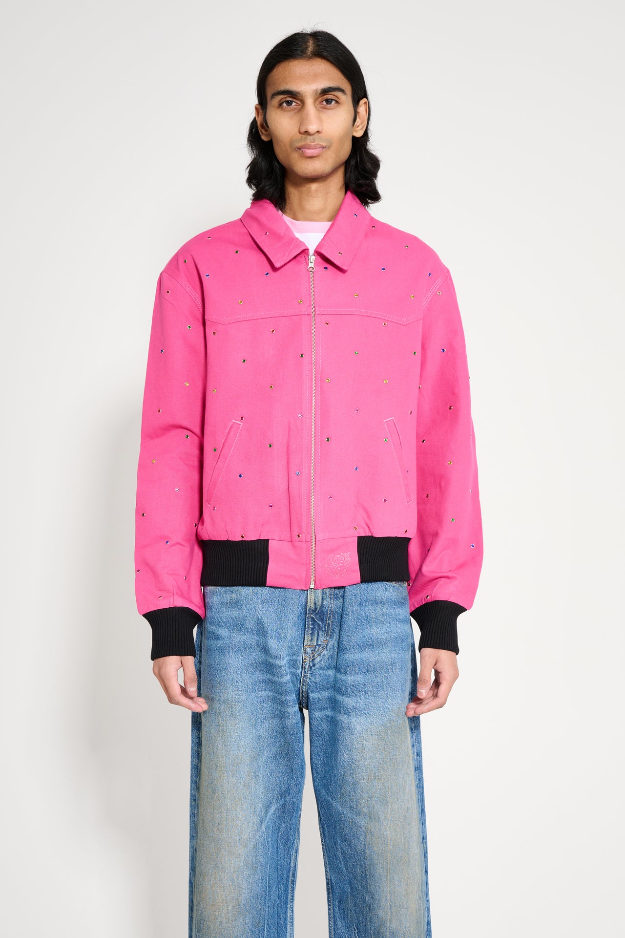 Sky High Farm Studded Work Jacket Pink