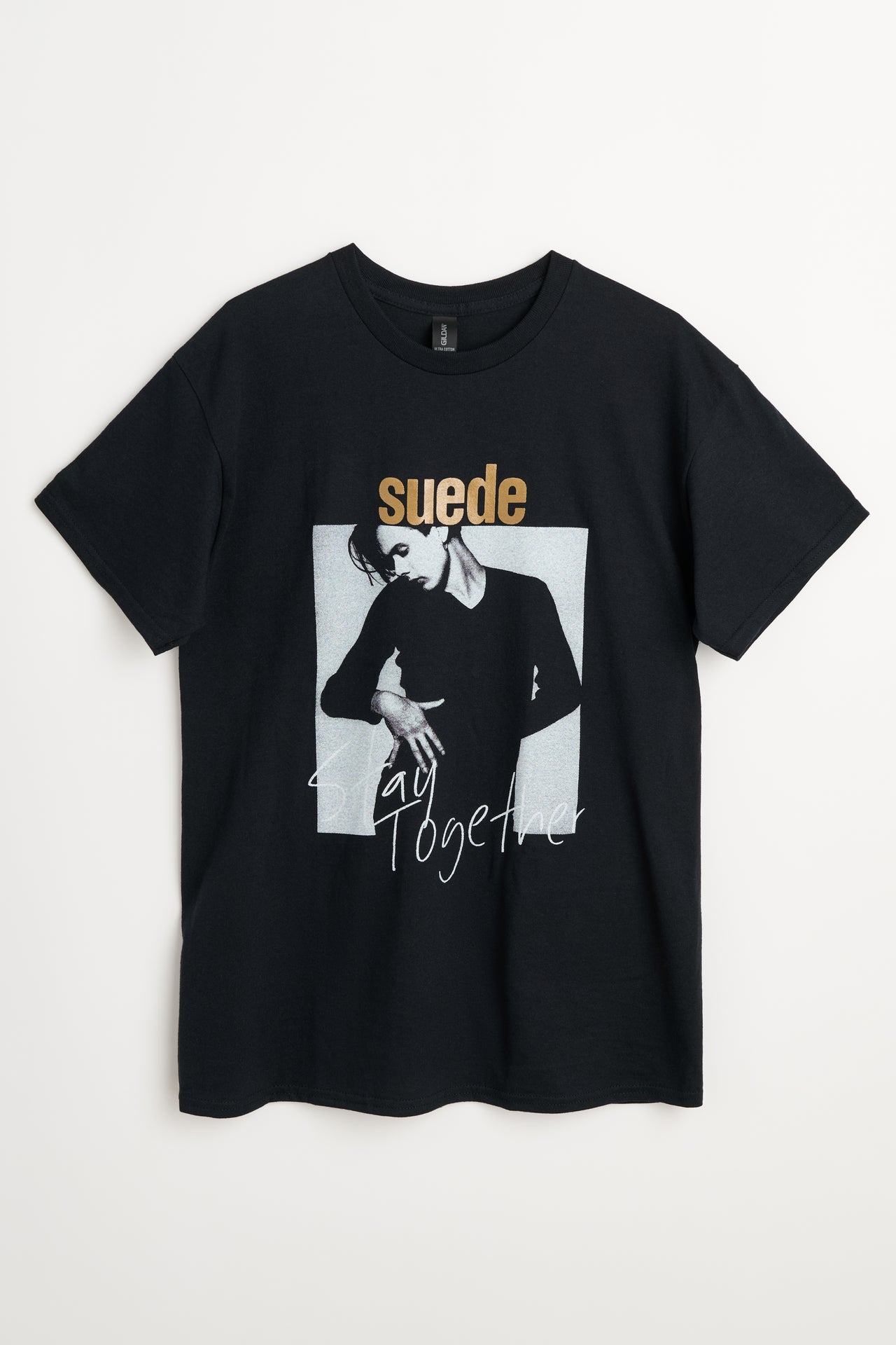 Fraser Croll Suede T-shirt Black