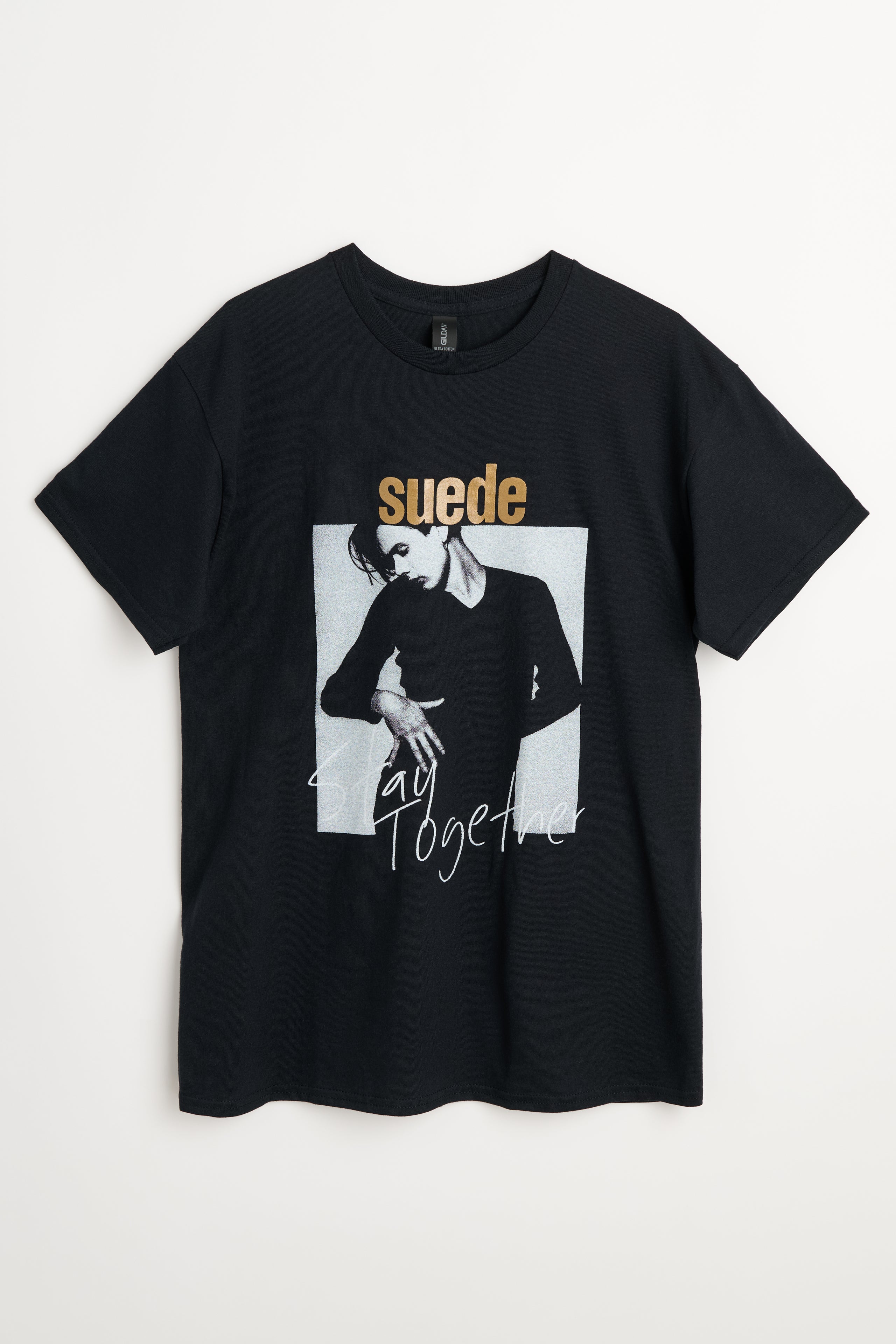 Fraser Croll Suede T-shirt Black