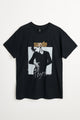 Fraser Croll Suede T-shirt Black