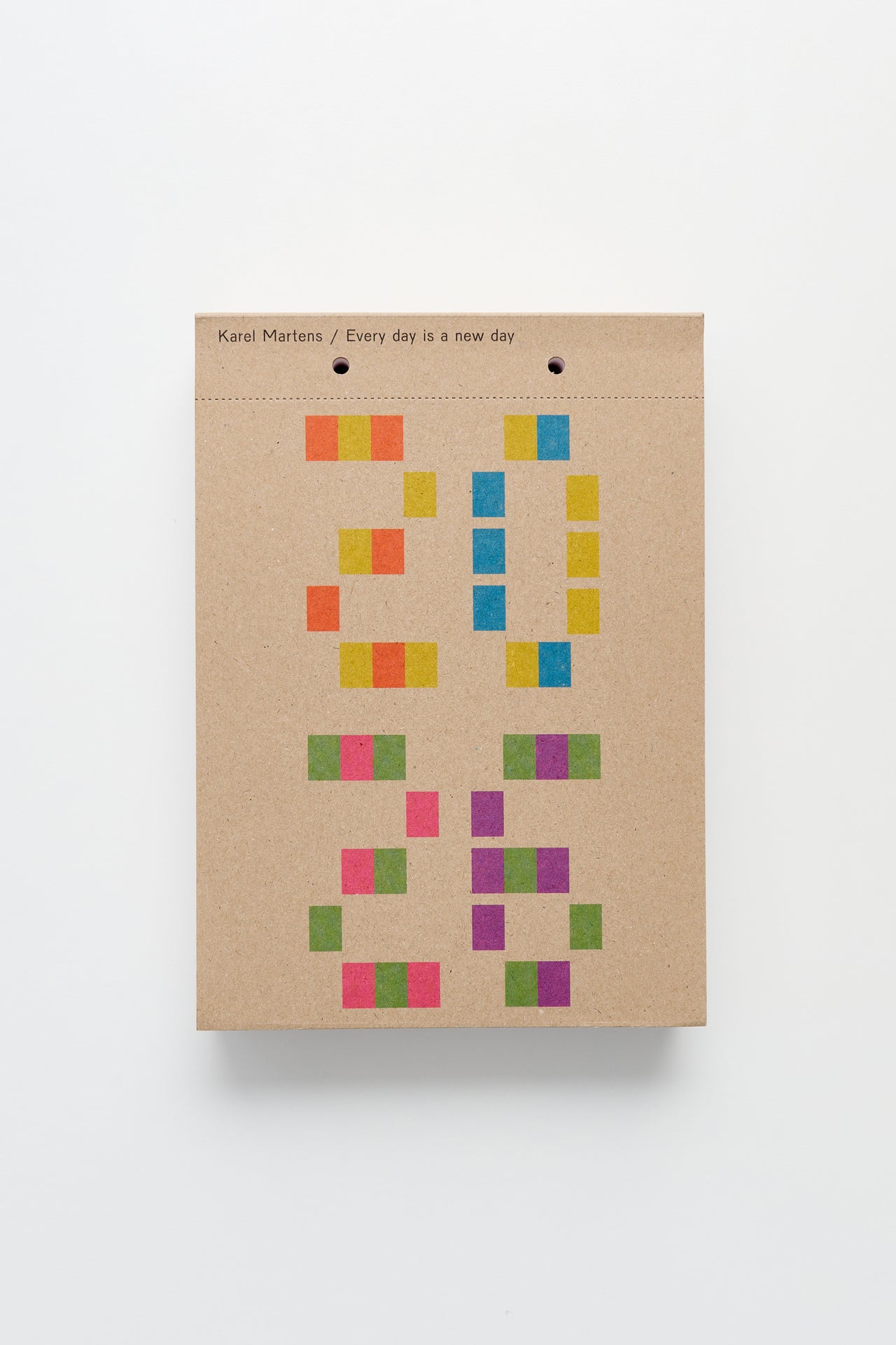 Karel Martens Calendar 2026
