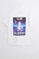 Club Telepathy Flyer T-shirt White