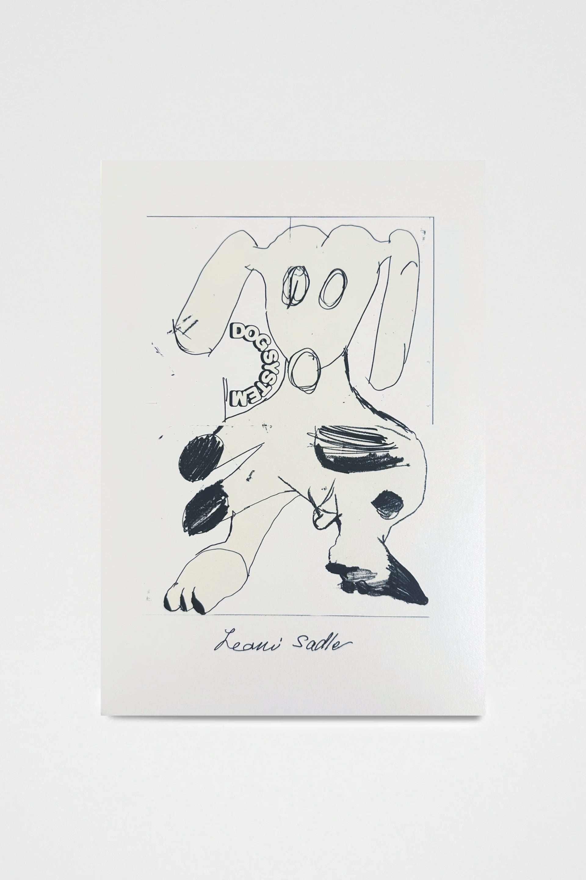 Leomi Sadler 'Dog System' Zine