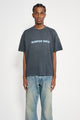 Stockholm Surfboard Club Glitter Printed T-Shirt Black