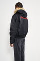 Stockholm Surfboard Club Hooded Bomber Black
