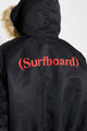 Stockholm Surfboard Club Hooded Bomber Black