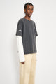 Stockholm Surfboard Club Back Logo Layered T-shirt Black