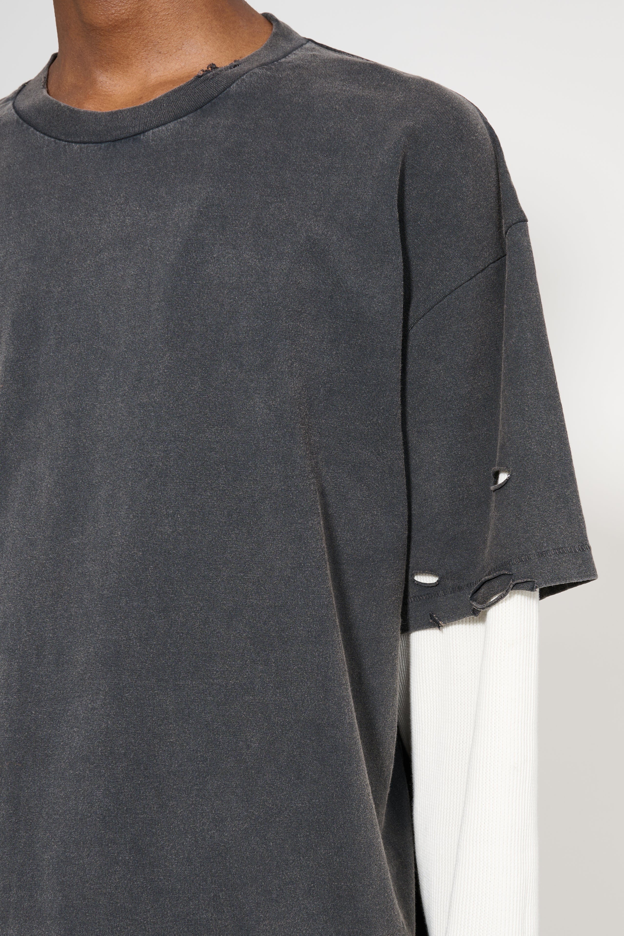 Stockholm Surfboard Club Back Logo Layered T-shirt Black
