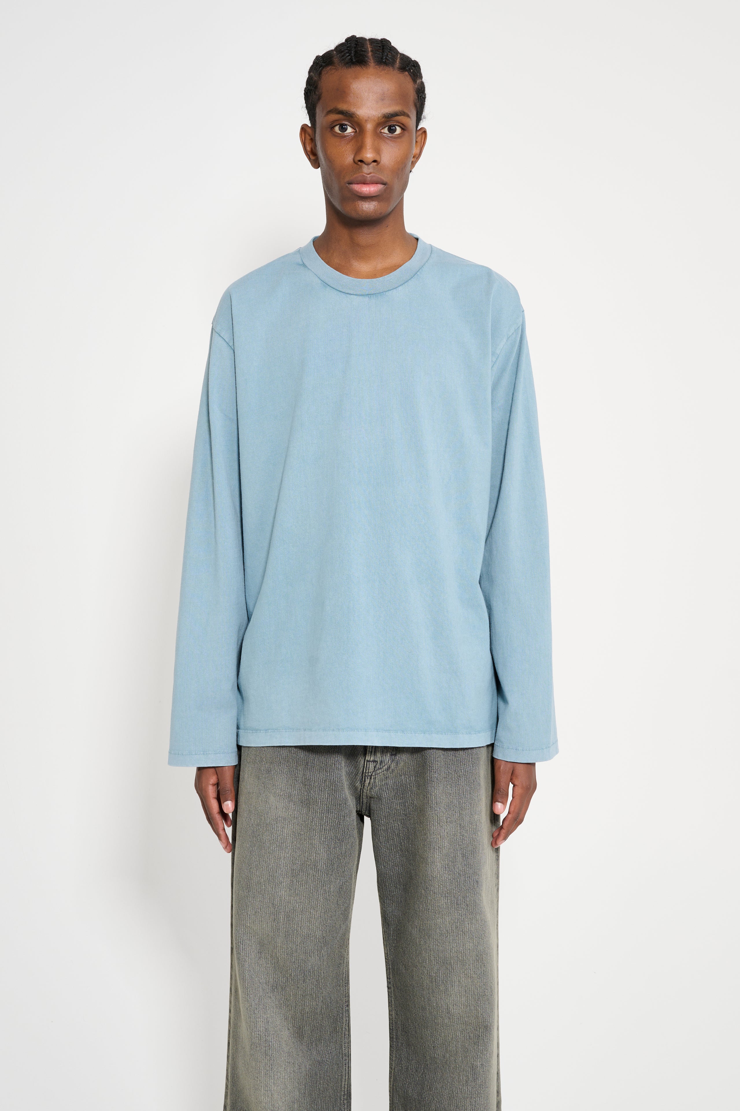 Stockholm Surfboard Back Logo Longsleeve Tokyo Blue