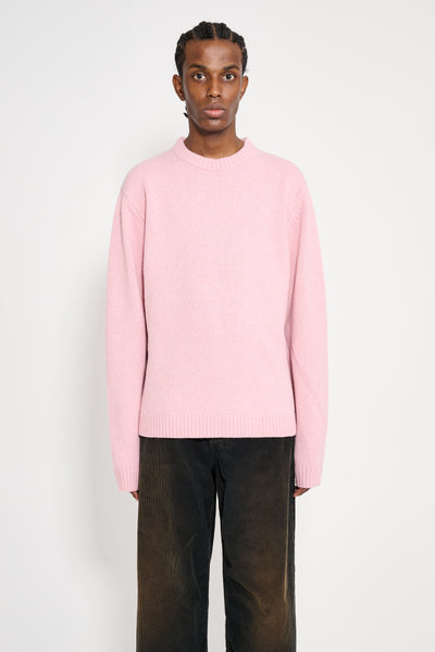 and per se M ストライプセーター ピンク Scandisweater (EN) Knitting Pattern - Easy Knit in Mohair (needle