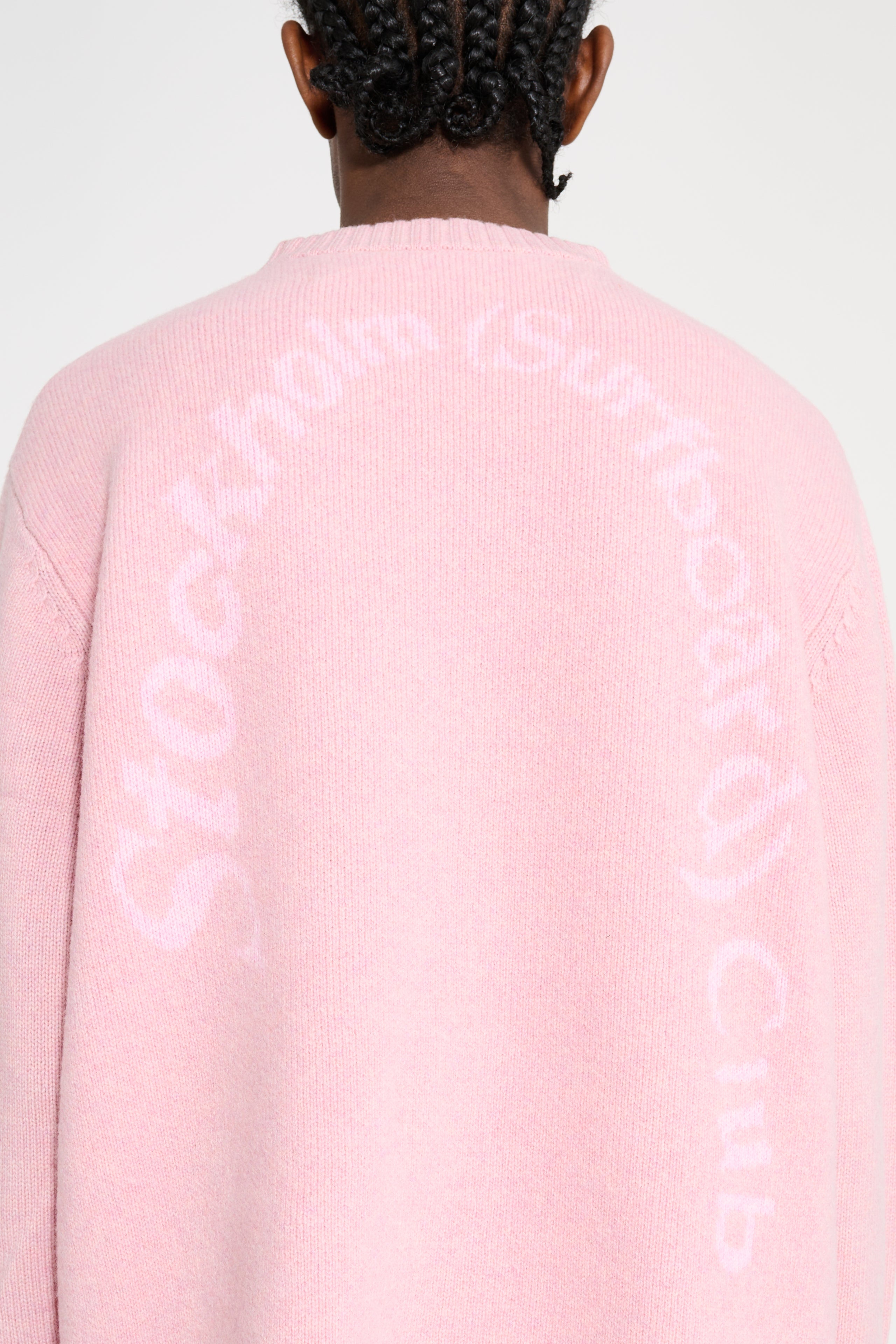 Stockholm Surfboard Club Knit Sweat Pink