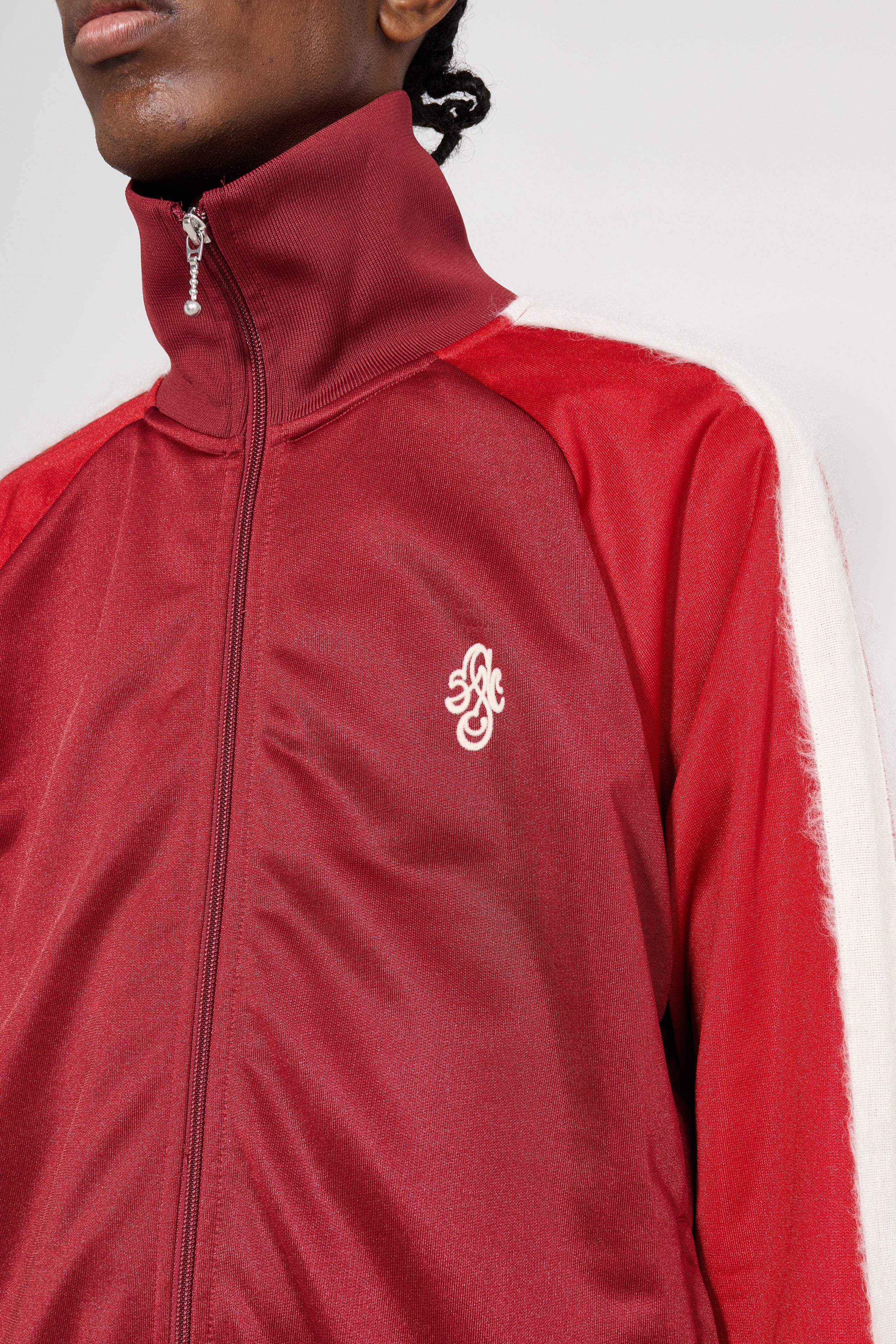 Stockholm Surfboard Club Tracksuit Jacket Cherry