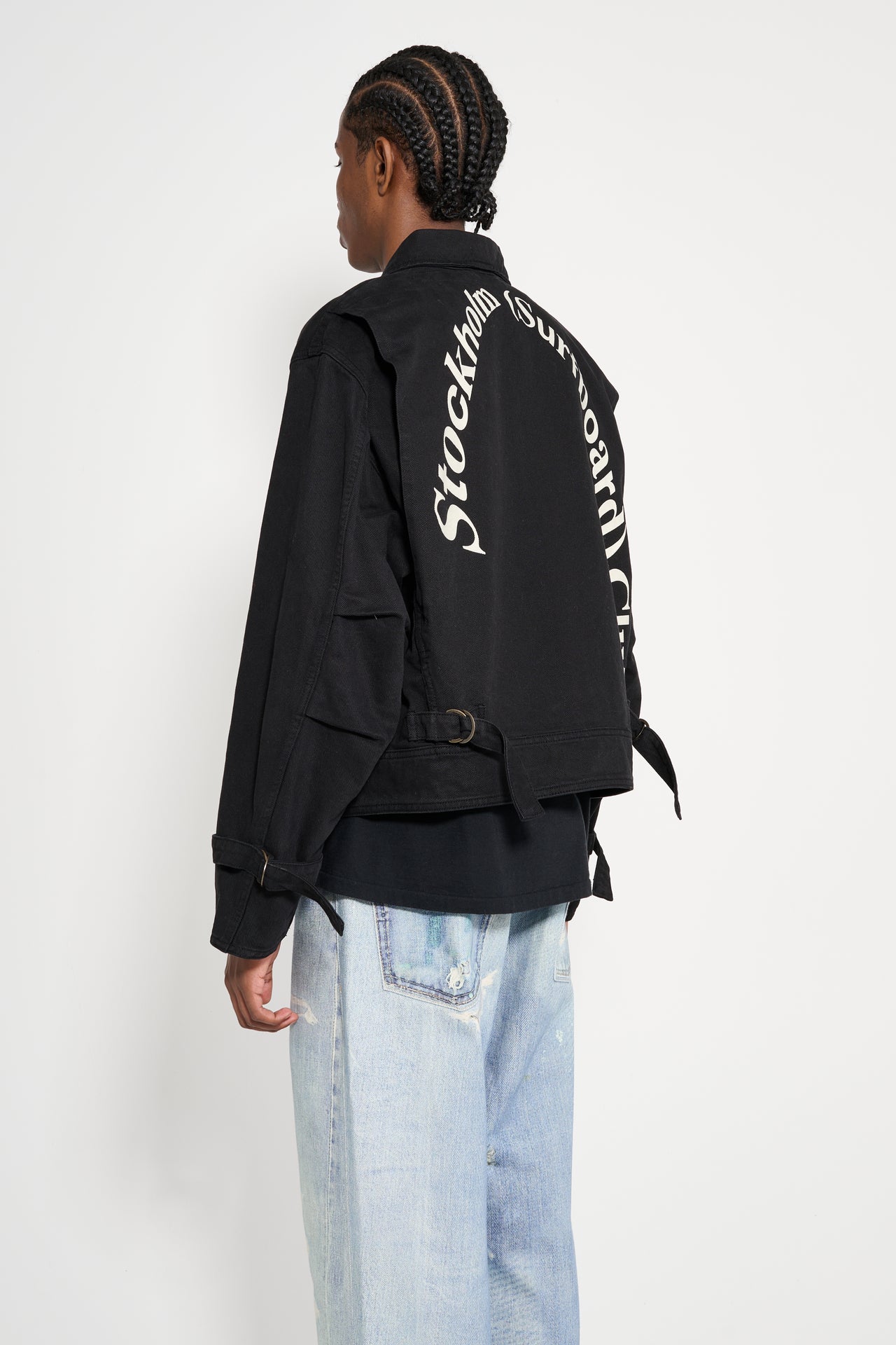 Stockholm Surfboard Club Work Jacket Black