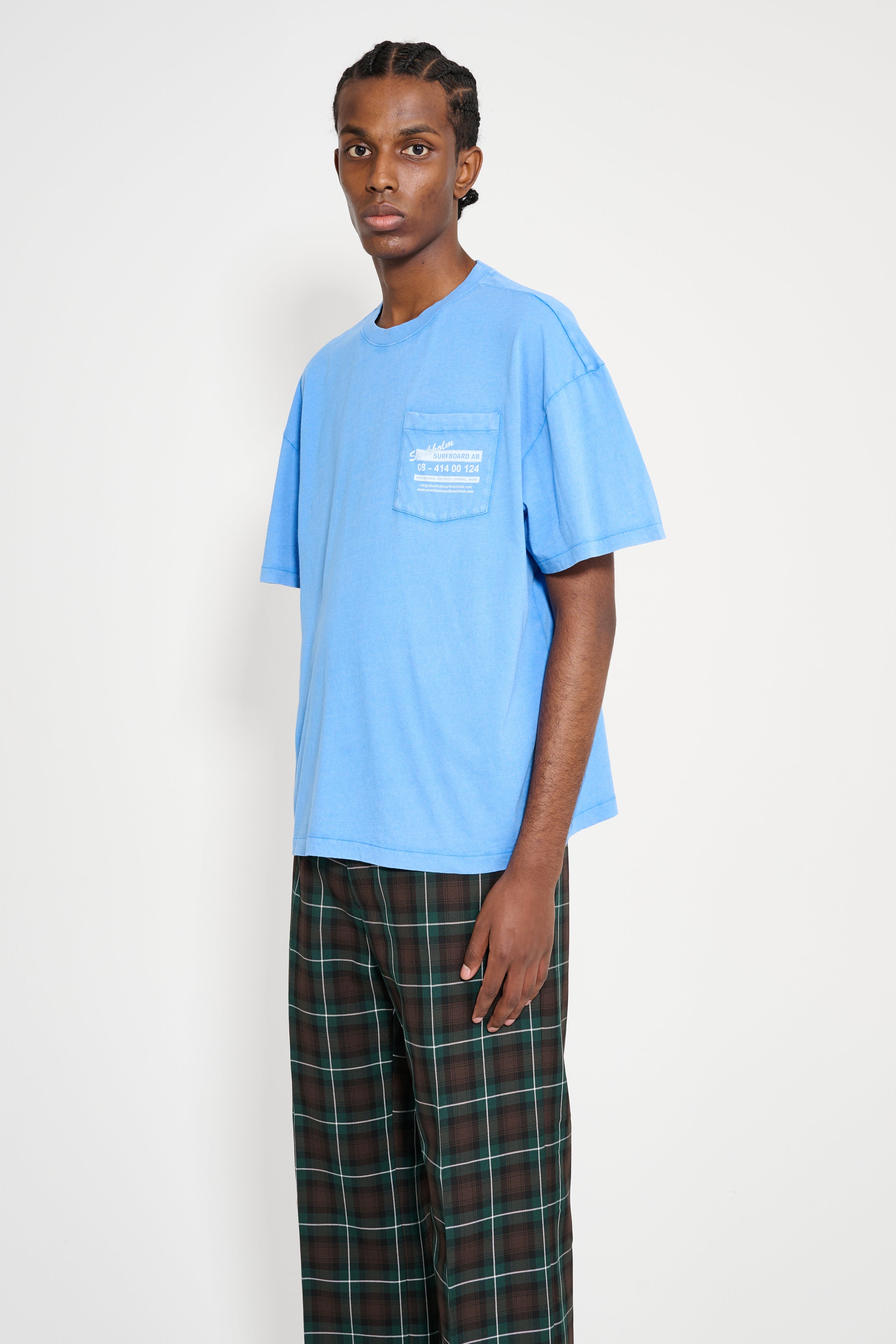 Stockholm Surfboard Club Printed Pocket T-Shirt Work Ocean