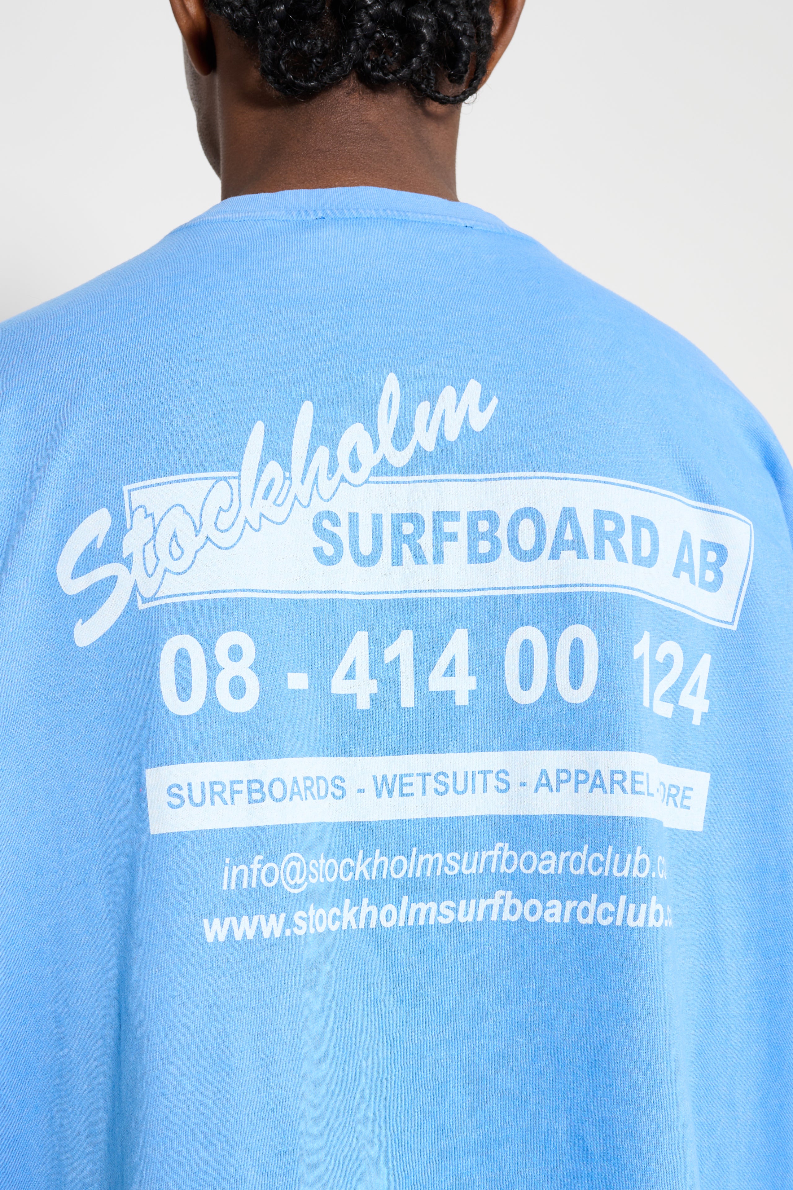 Stockholm Surfboard Club Printed Pocket T-Shirt Work Ocean