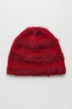 Stockholm Surfboard Club Striped Beanie Gas Red