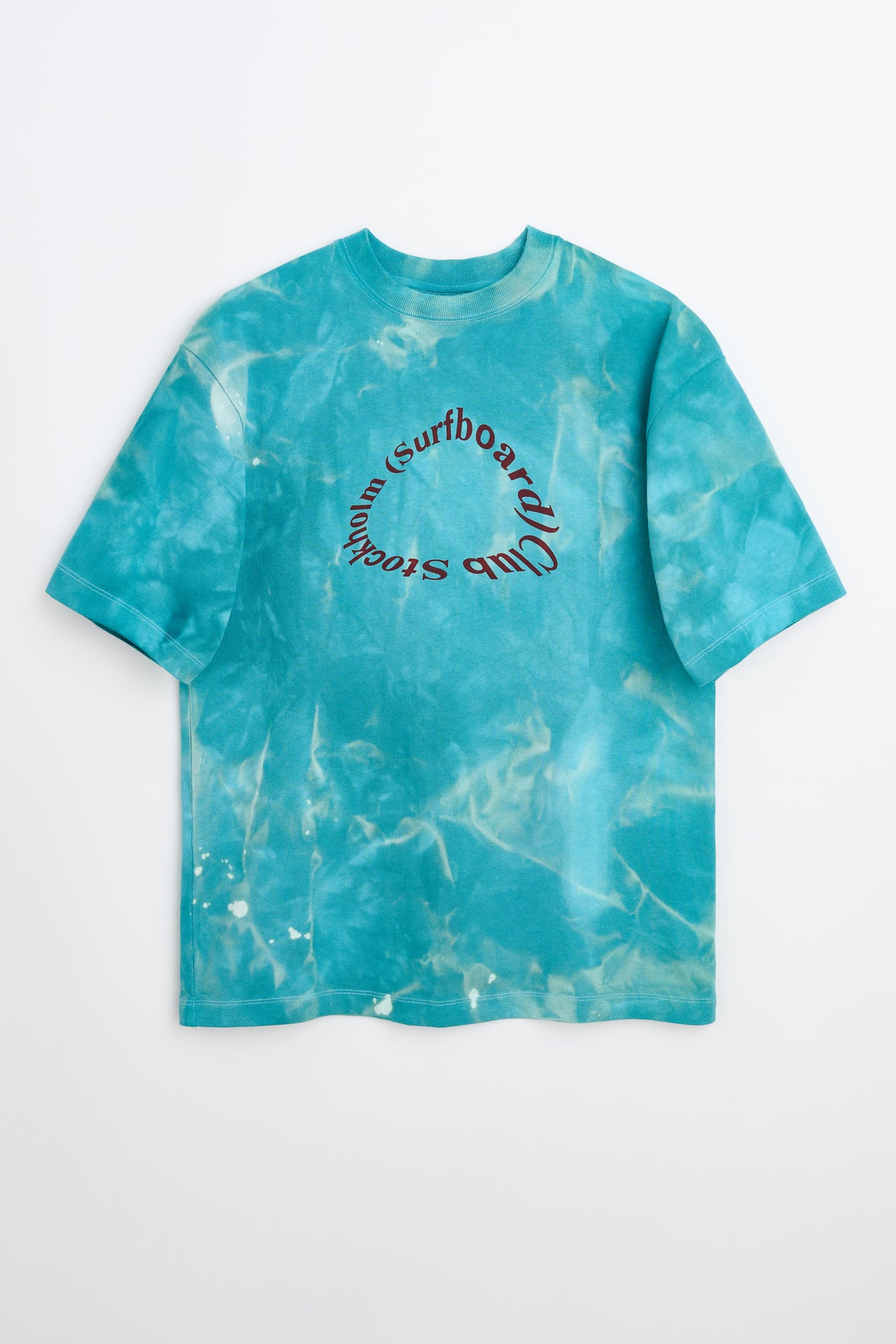 Stockholm Surfboard Club For TRÈS BIEN Dyed T-shirt Green