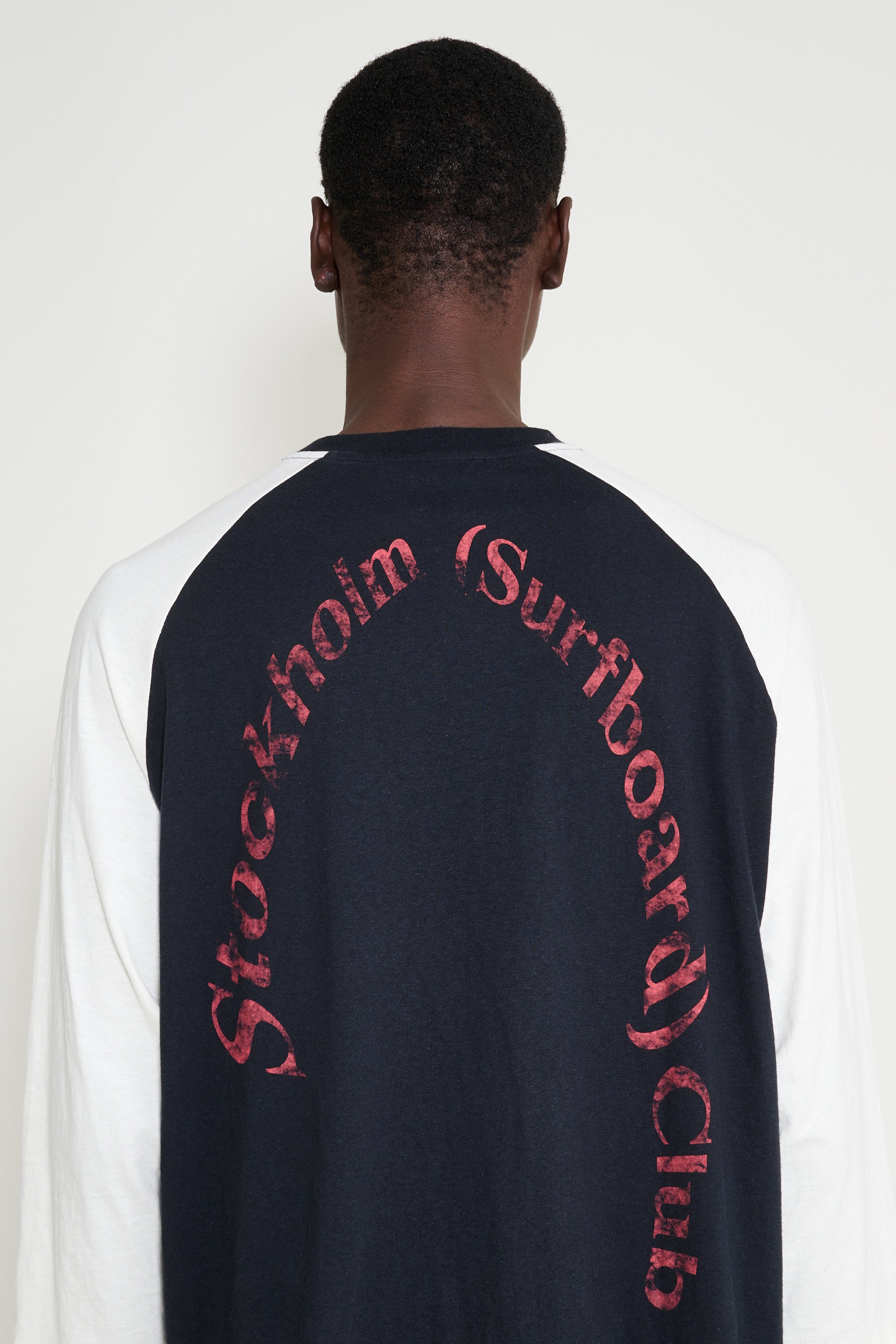 Stockholm Surfboard Club Vinnie Sweater Black / White