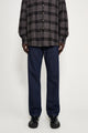 Stone Island Denim Research Straight Leg Jeans Rinsed Indigo