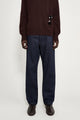 Stone Island Denim Research Straight Leg Jeans Raw Selvedge Indigo