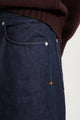 Stone Island Denim Research Straight Leg Jeans Raw Selvedge Indigo