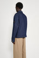 Stone Island Denim Research Buttoned Chore Jacket Indigo