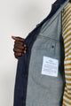 Stone Island Denim Research Buttoned Chore Jacket Indigo