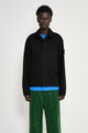 Stone Island Denim Research Buttoned Chore Jacket Bull Denim-TC Black
