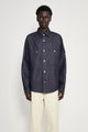 Stone Island Denim Research Raw Shirt Indigo