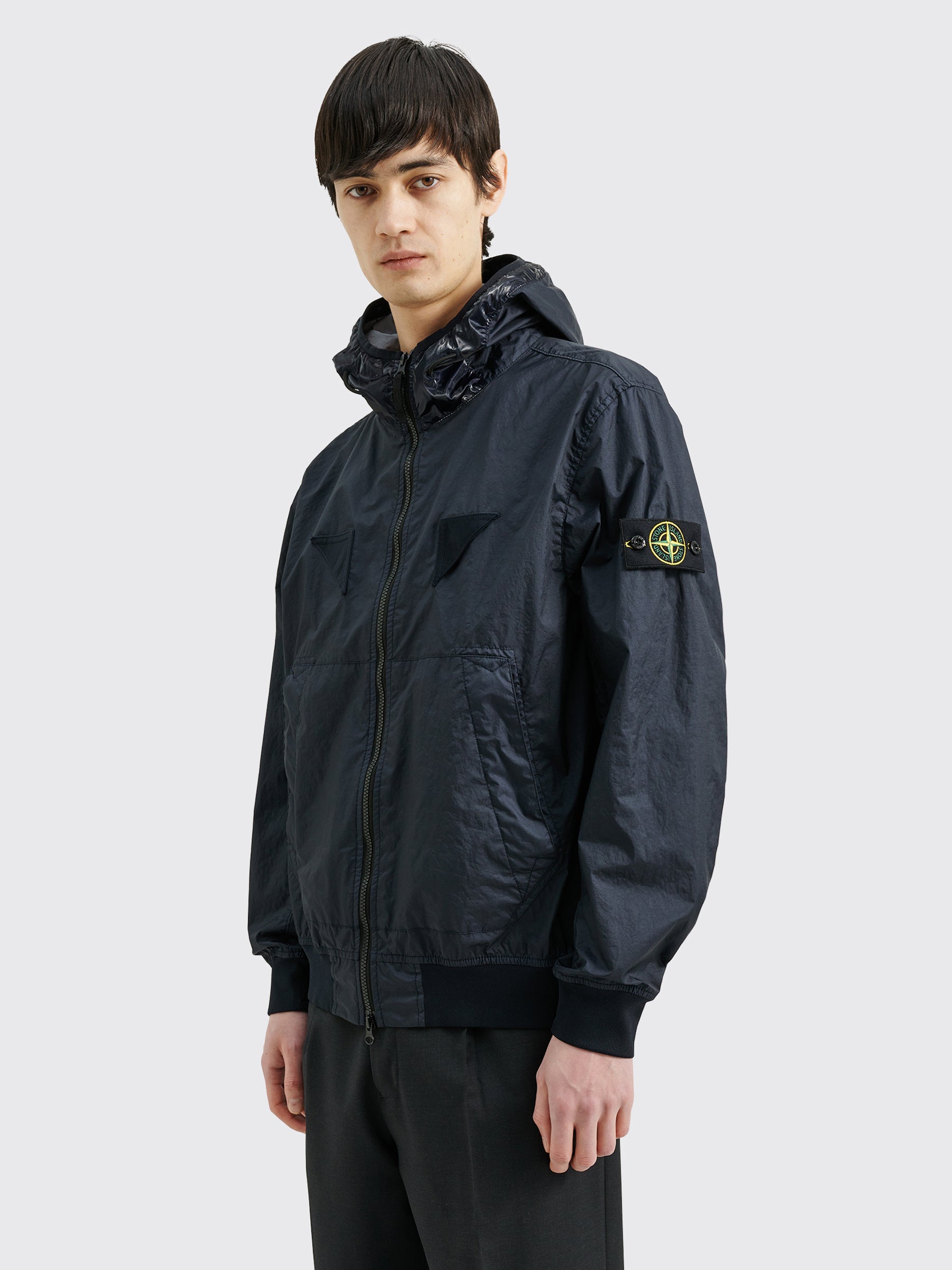 Stone Island Membrana 3L TC Jacket Navy Blue