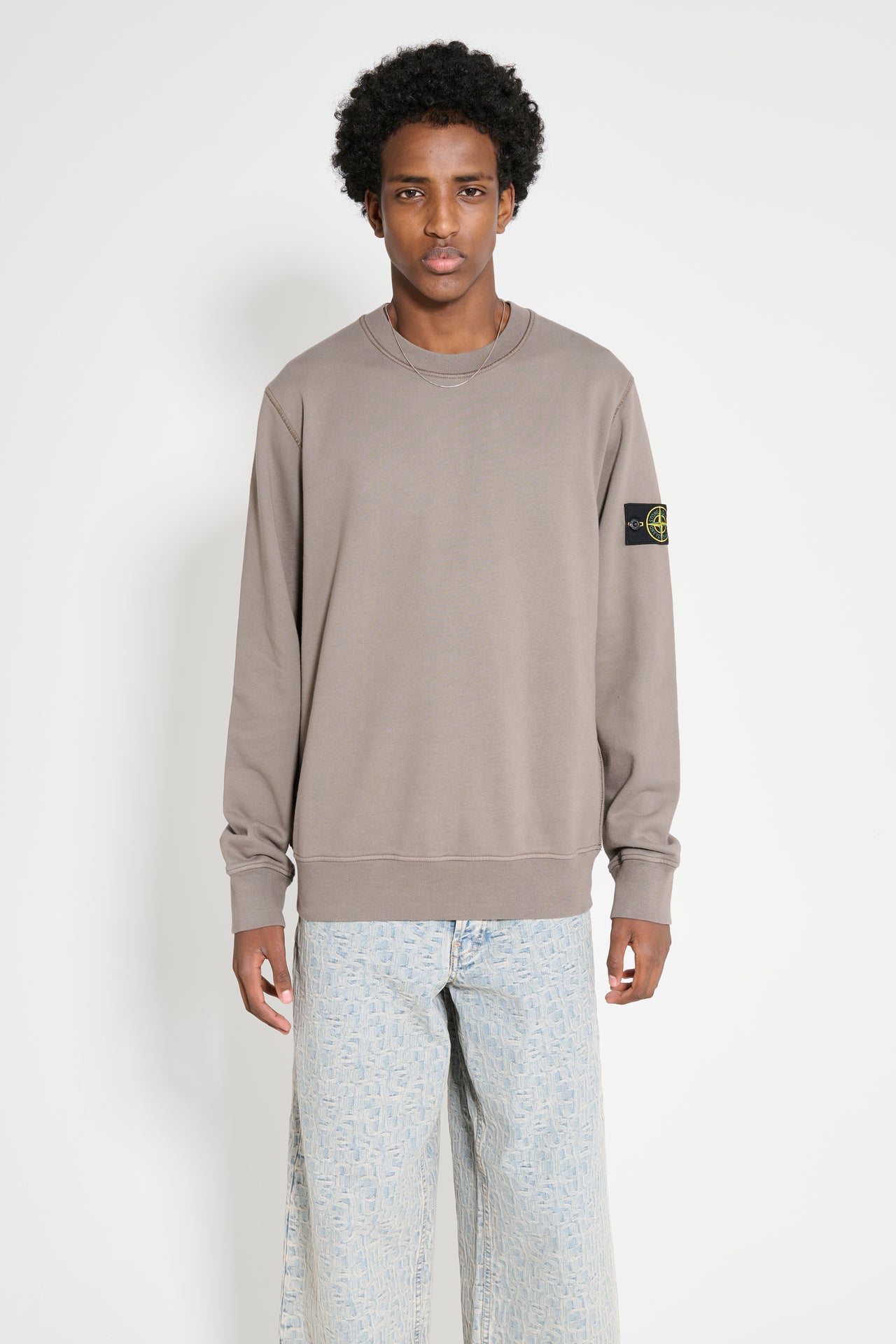 Stone Island GD Classic Sweatshirt Walnut