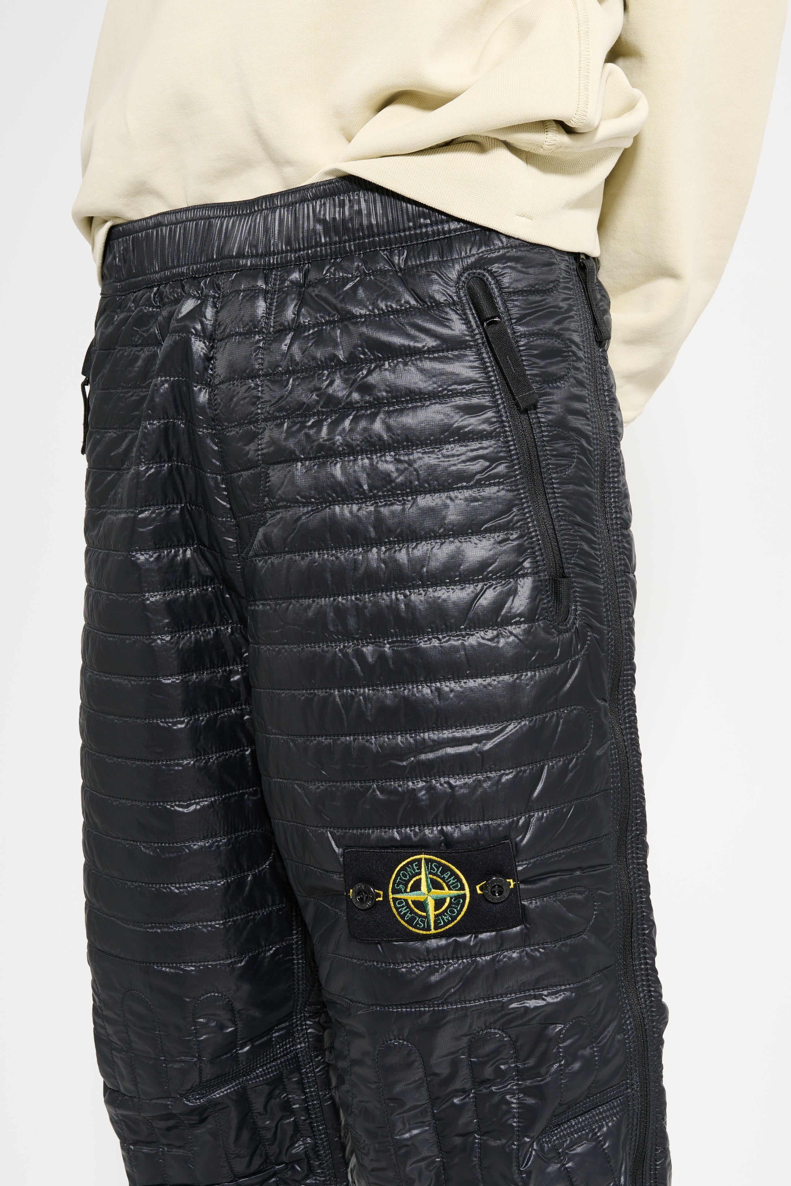 Stone Island Padded Regular Pants Black