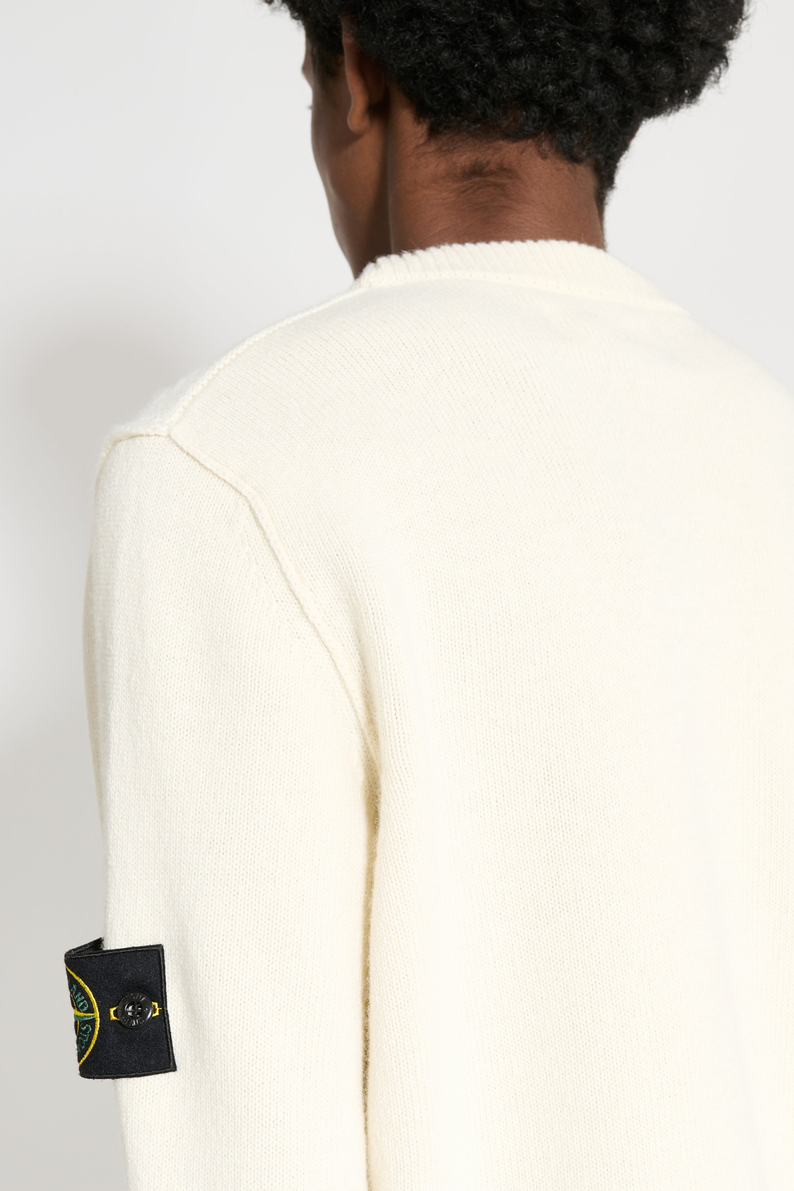 Stone Island Knitted Sweater Natural