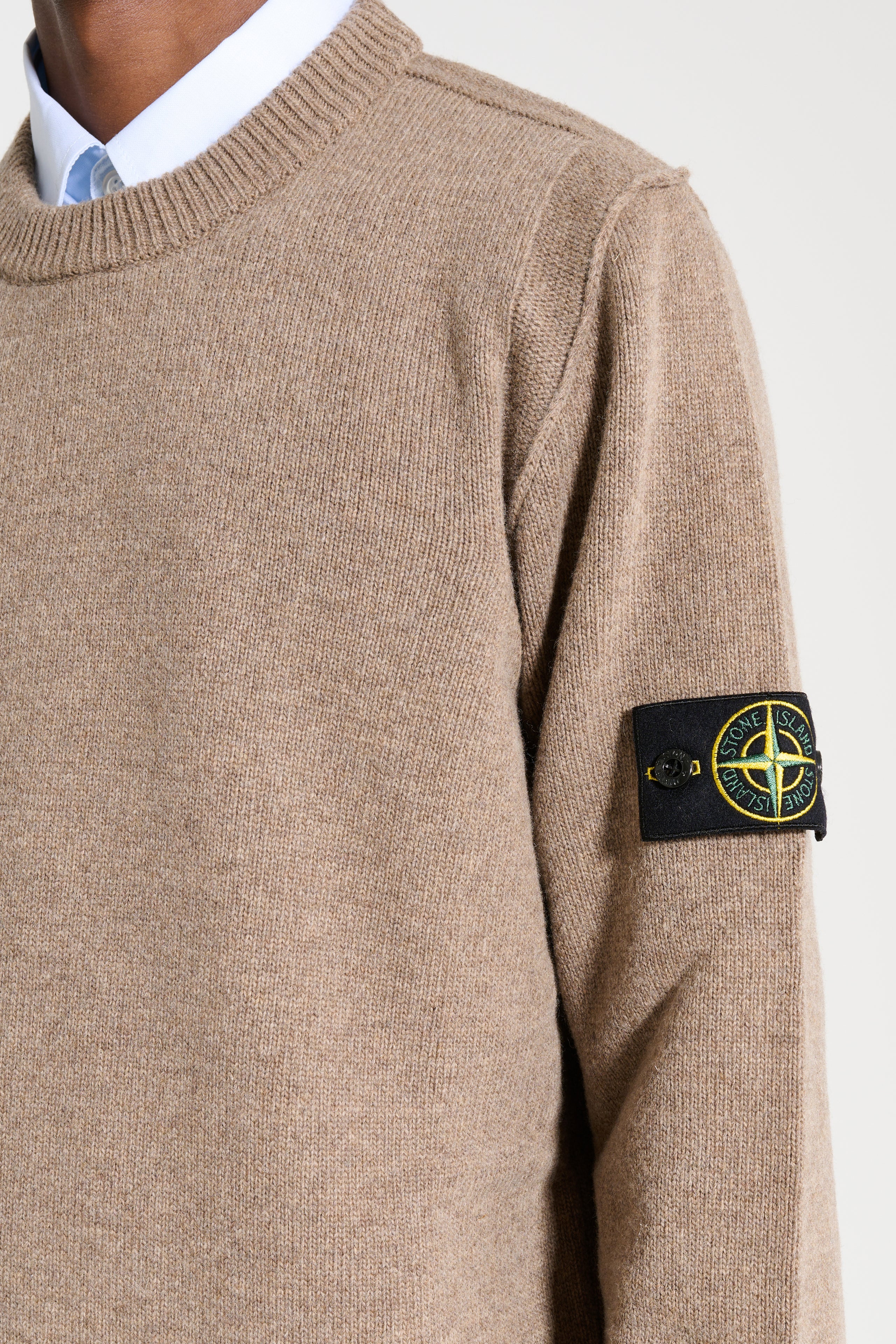 Stone Island Knitted Sweater Walnut