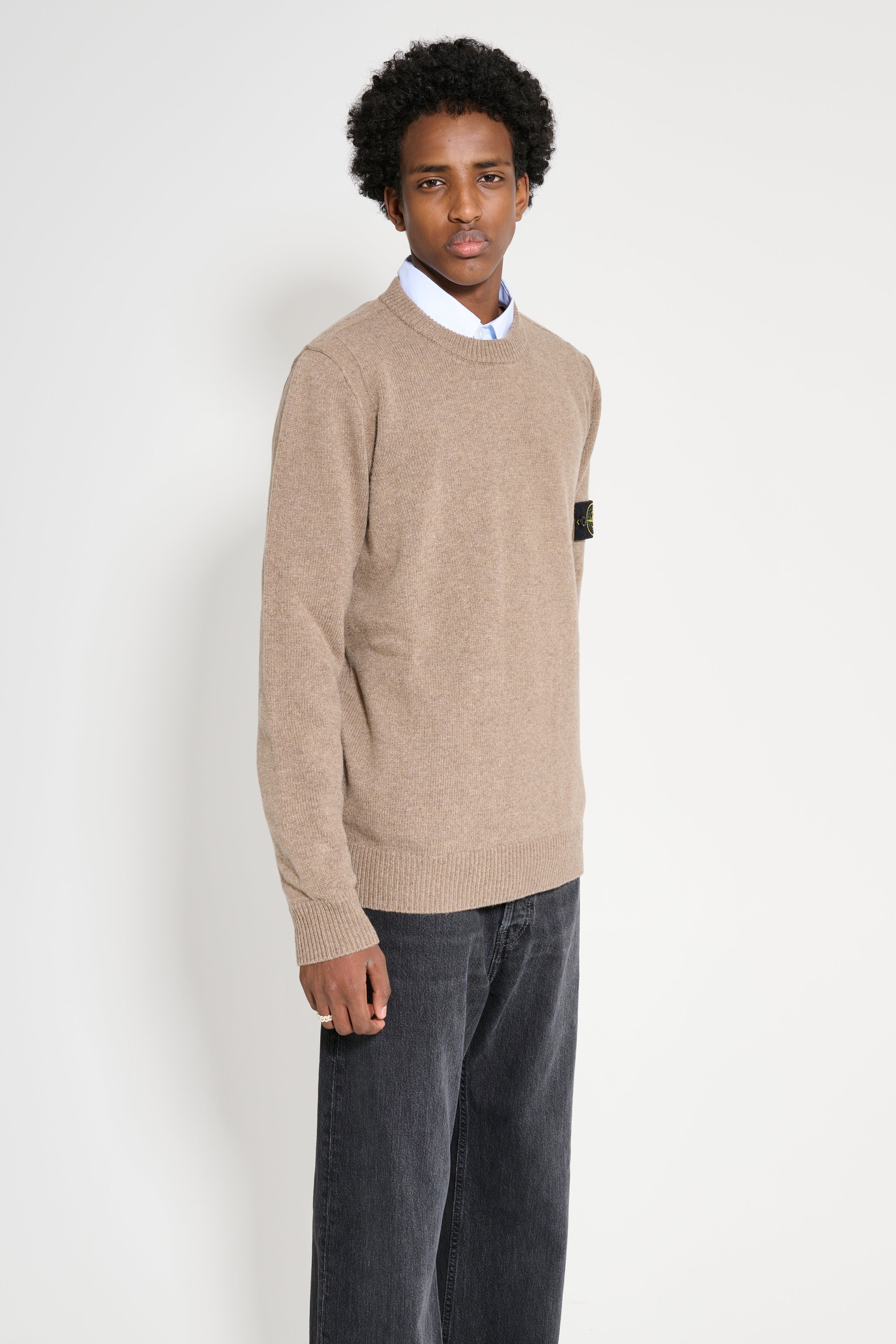 Stone Island Knitted Sweater Walnut