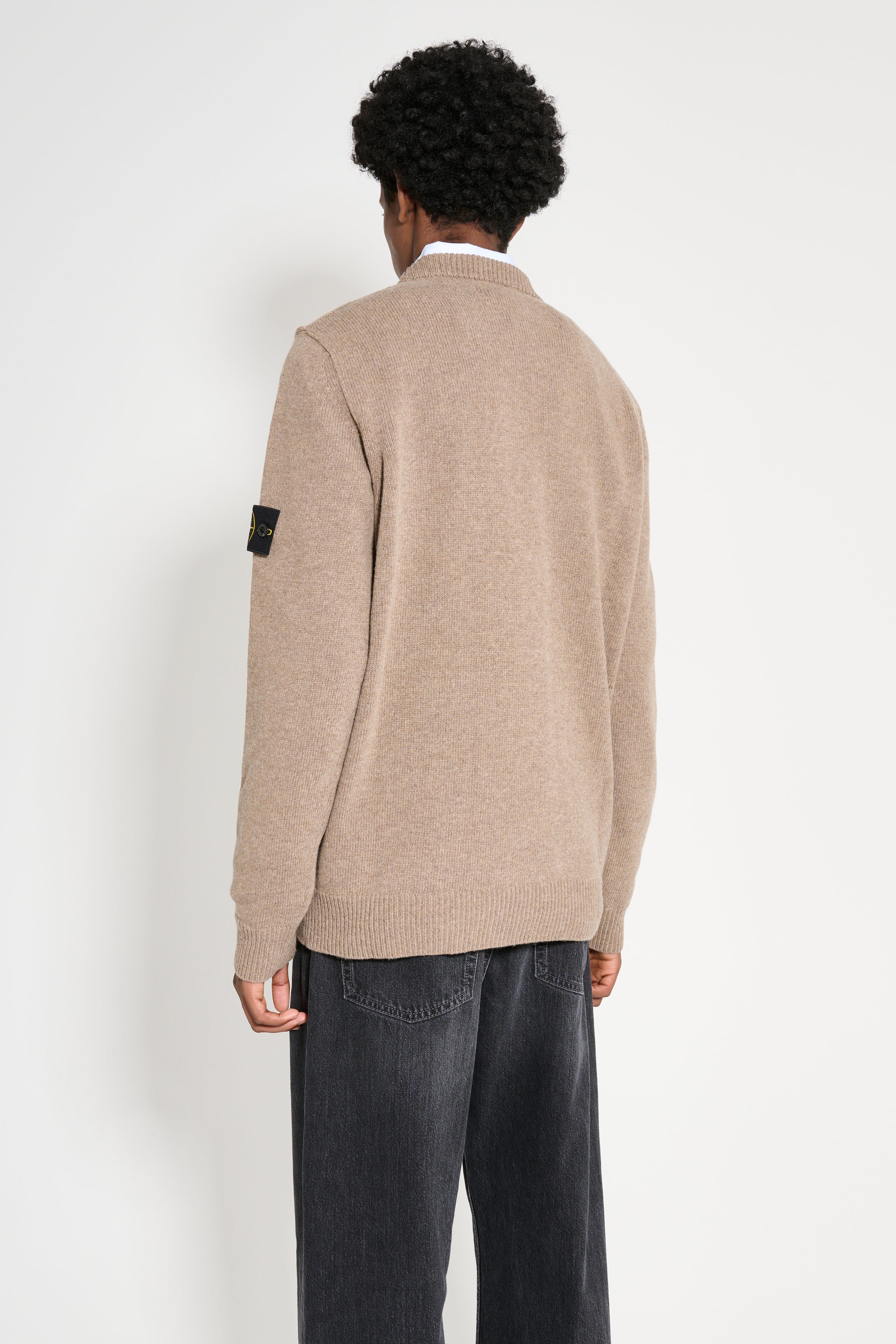 Stone Island Knitted Sweater Walnut