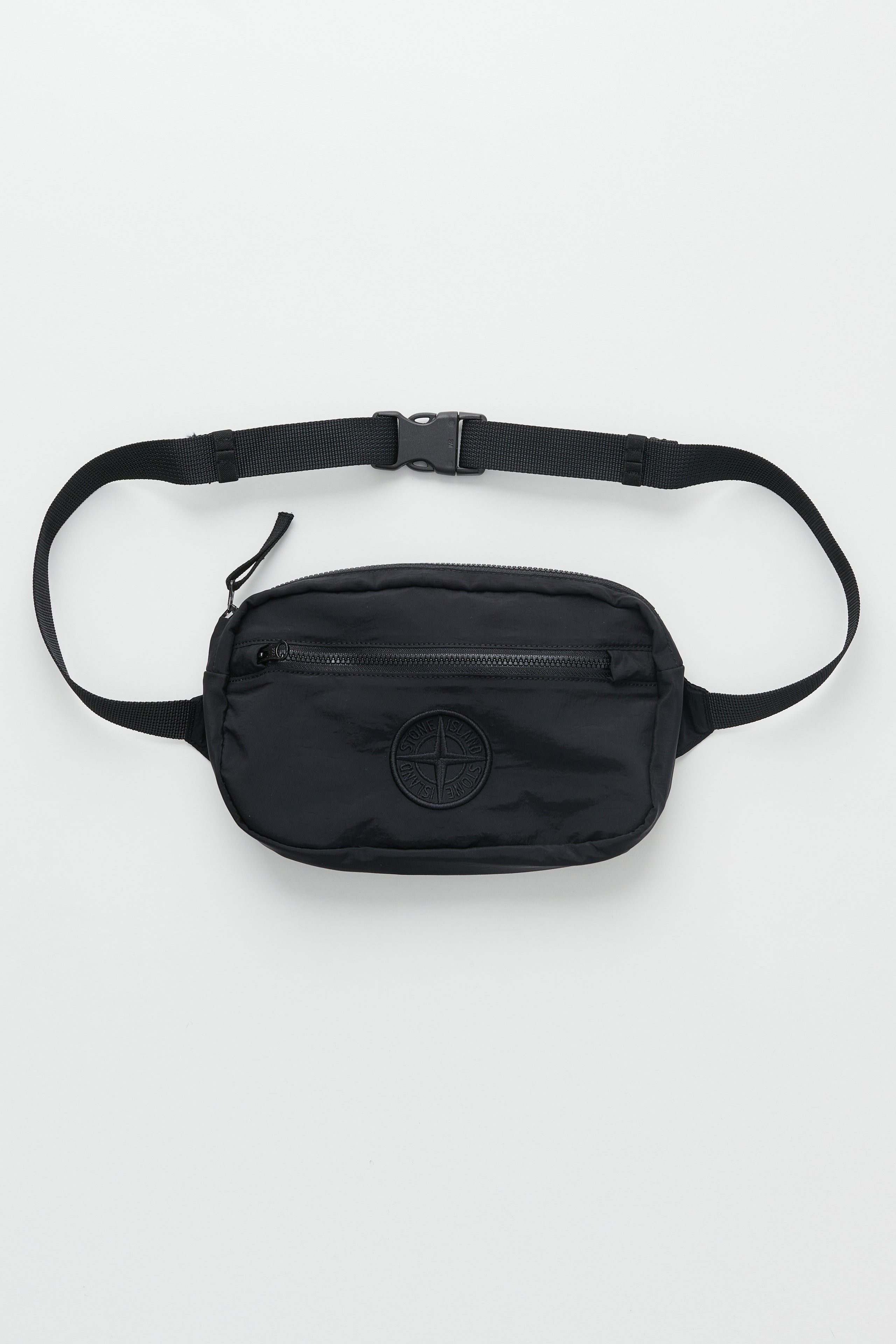 Stone Island Waist Pouch Bag Black