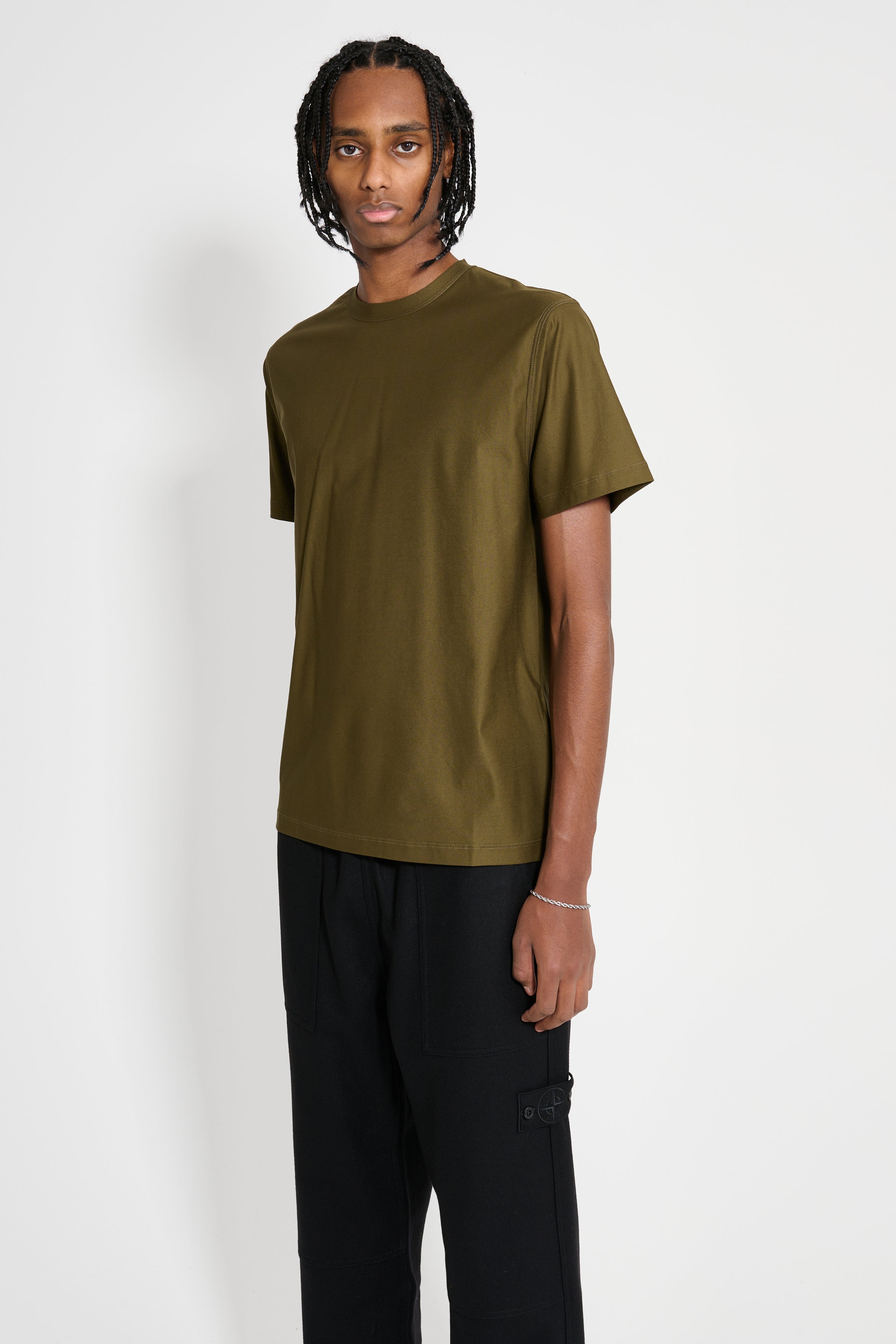 Stone Island Ghost T-shirt Military Gren