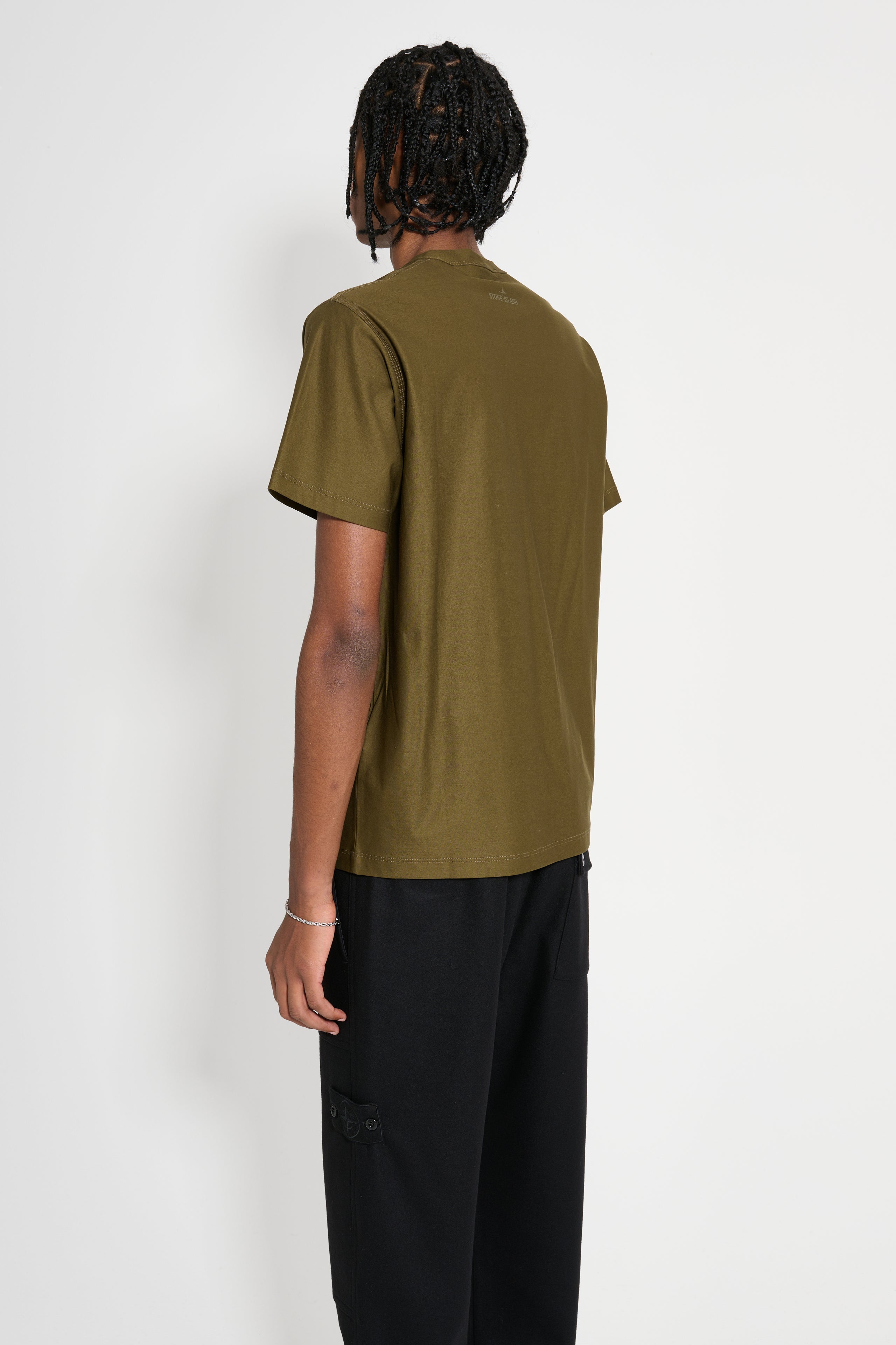 Stone Island Ghost T-shirt Military Gren