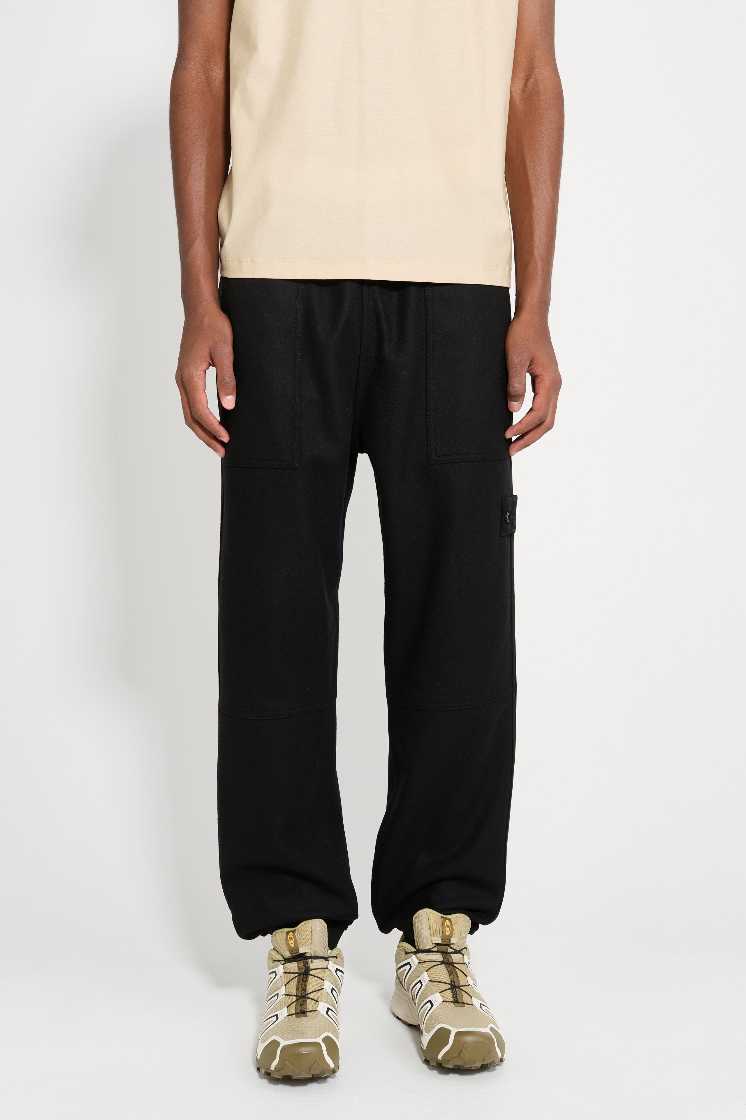 Stone Island Ghost Regular Pants Black