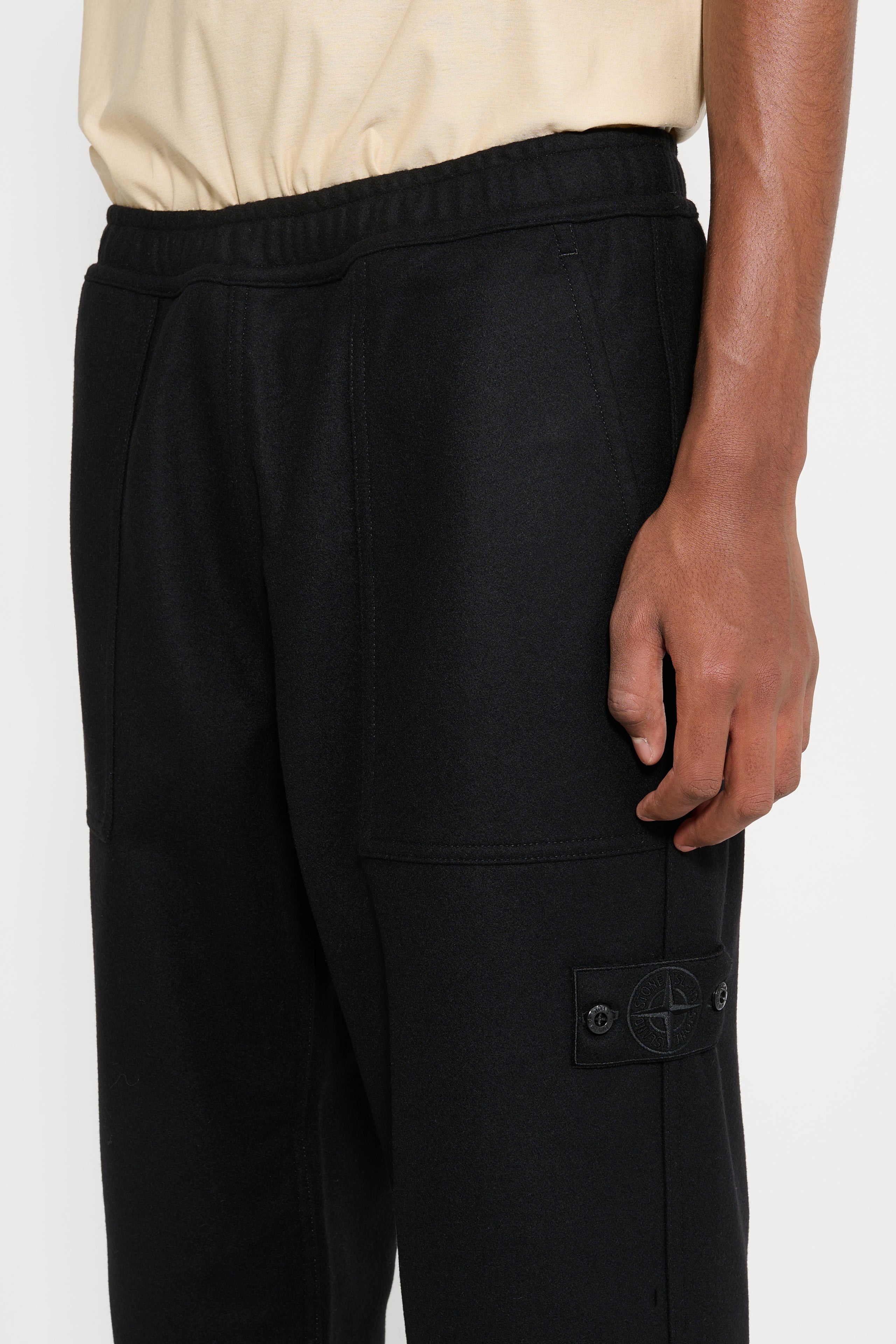 Stone Island Ghost Regular Pants Black