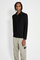 Stone Island Ghost Polo Shirt M/Lunga Black