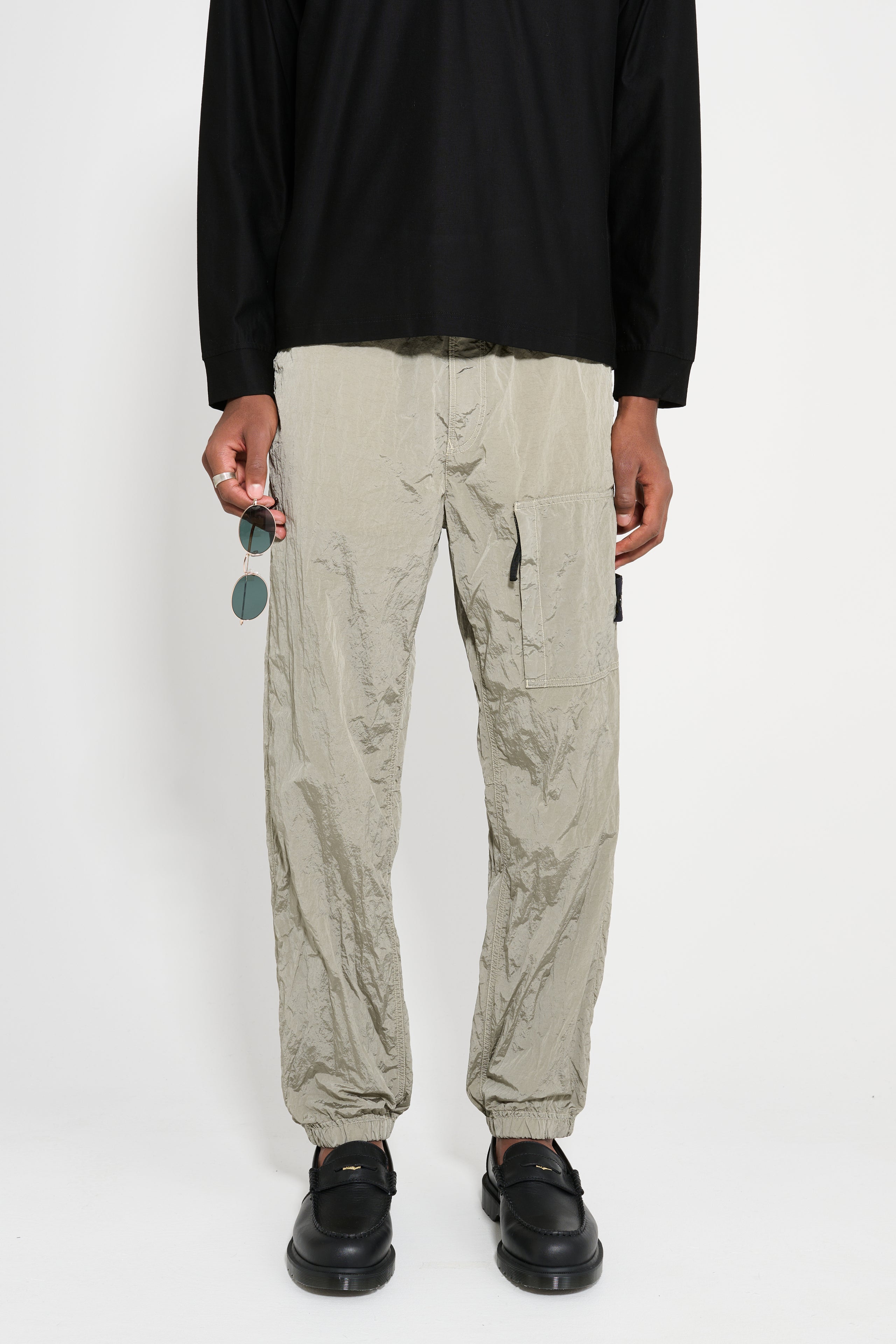 Stone Island Nylon Metal Track Pants Plaster