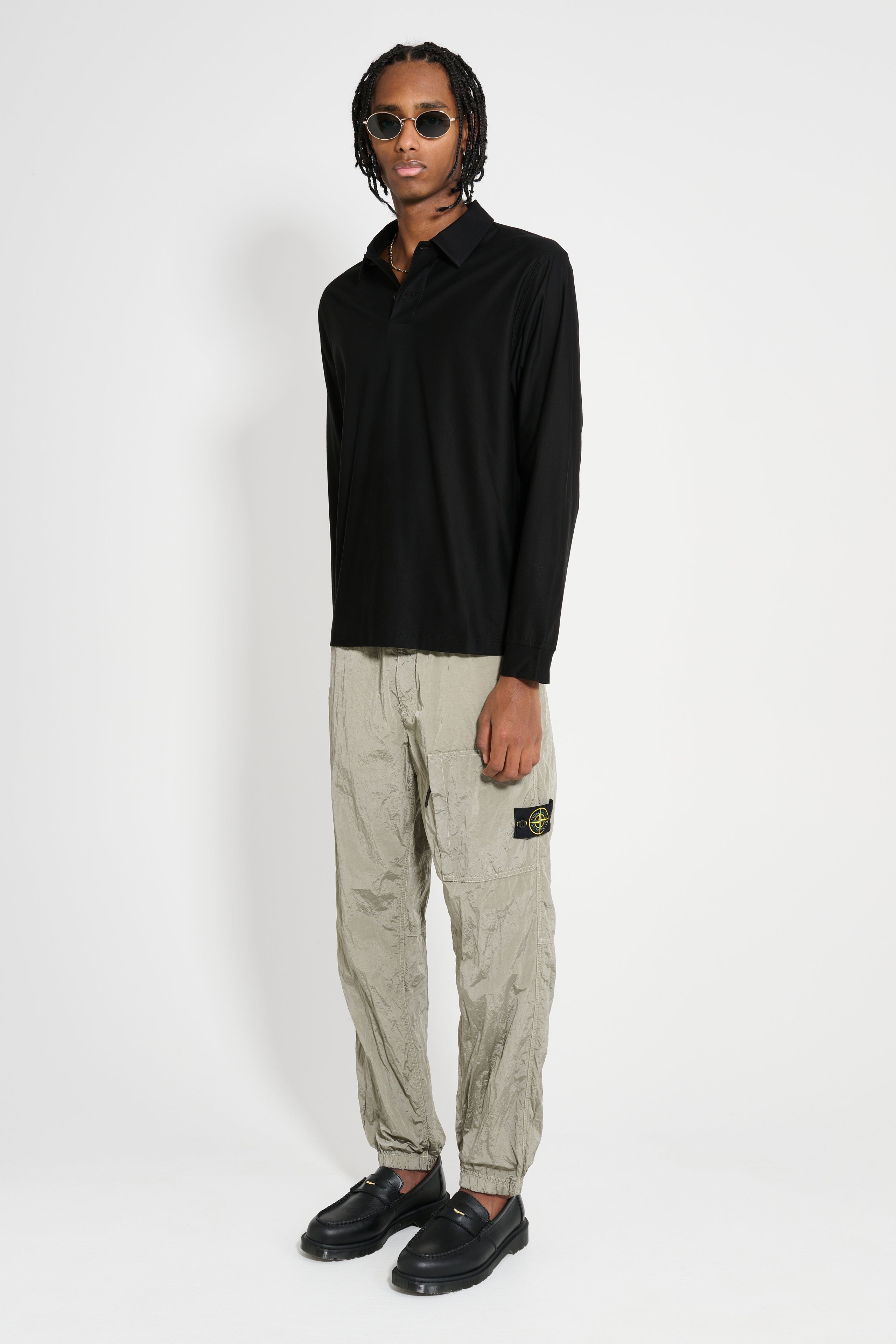 Stone Island Nylon Metal Track Pants Plaster